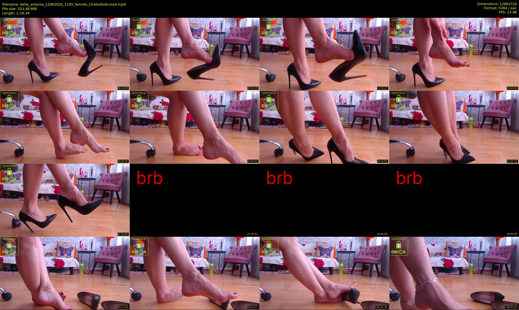 bella_antonia — 71 minute Chaturbate female cam show recording, 720p, Jun 12, 2020