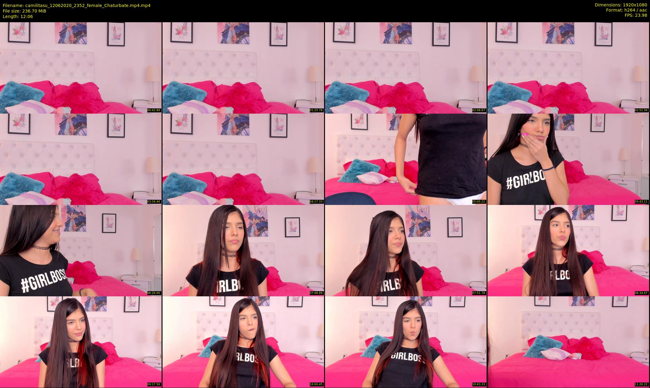 camilitasu — 13 minute Chaturbate female cam show recording, 1080p, Jun 12, 2020