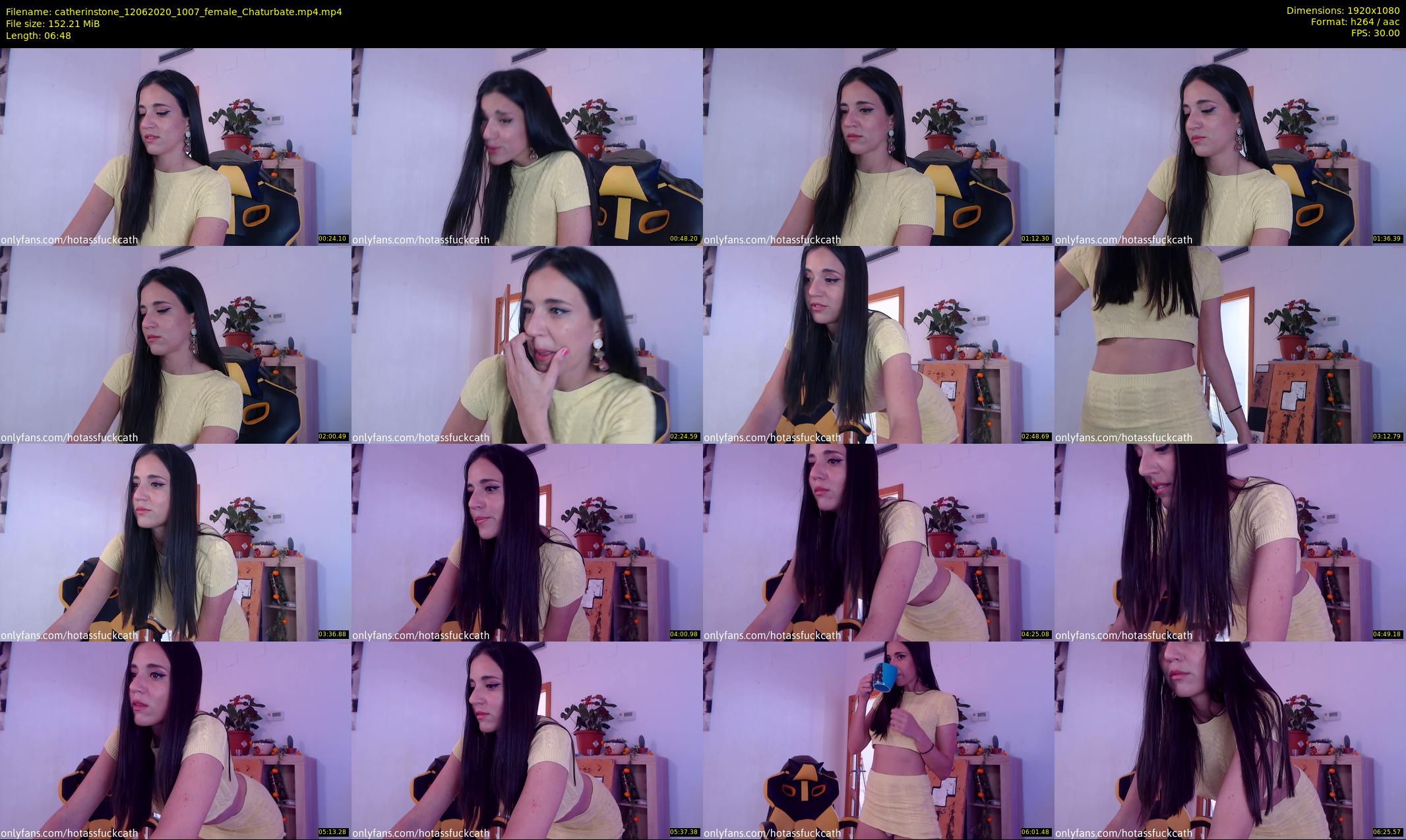 catherinstone — 7 minute Chaturbate female cam show recording, 1080p, Jun 12, 2020