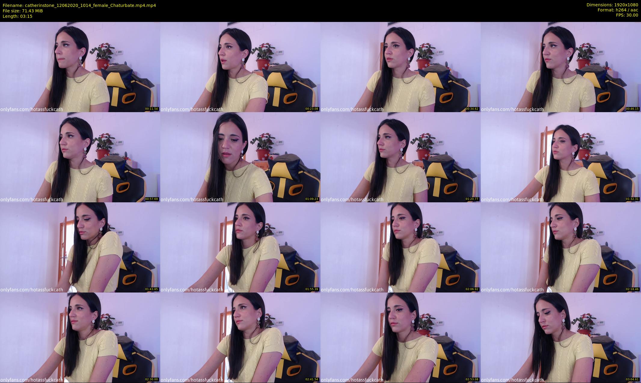 catherinstone — 4 minute Chaturbate female cam show recording, 1080p, Jun 12, 2020