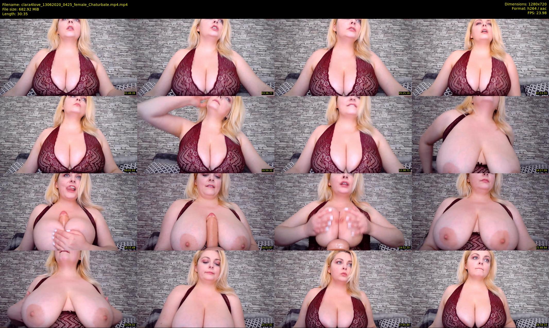 clara4love — 31 minute Chaturbate female cam show recording, 720p, Jun 13, 2020