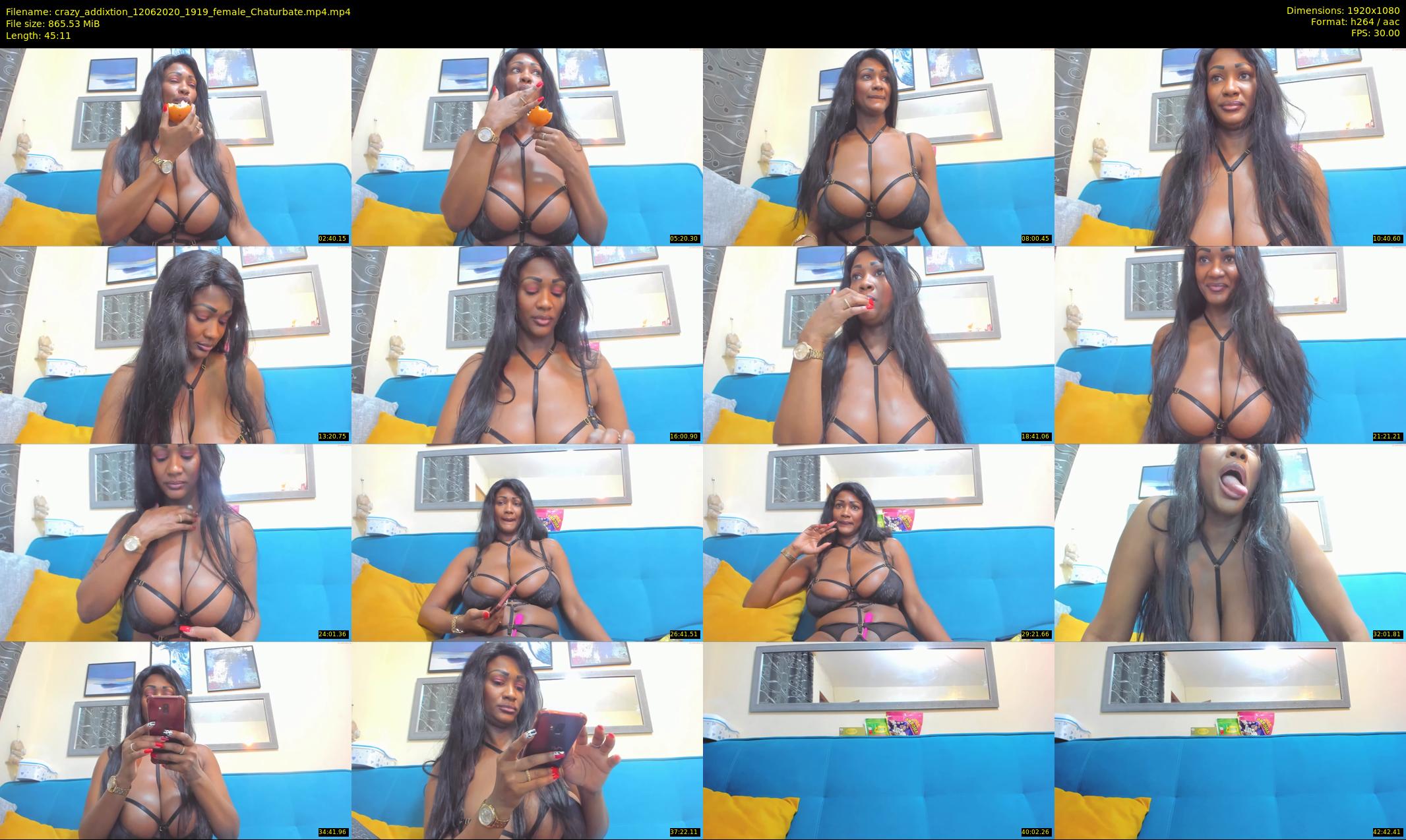 crazy_addixtion — 46 minute Chaturbate female cam show recording, 1080p, Jun 12, 2020