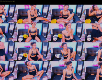 curlydoll1 — 52 minute Chaturbate female cam show recording, 720p, Jun 12, 2020