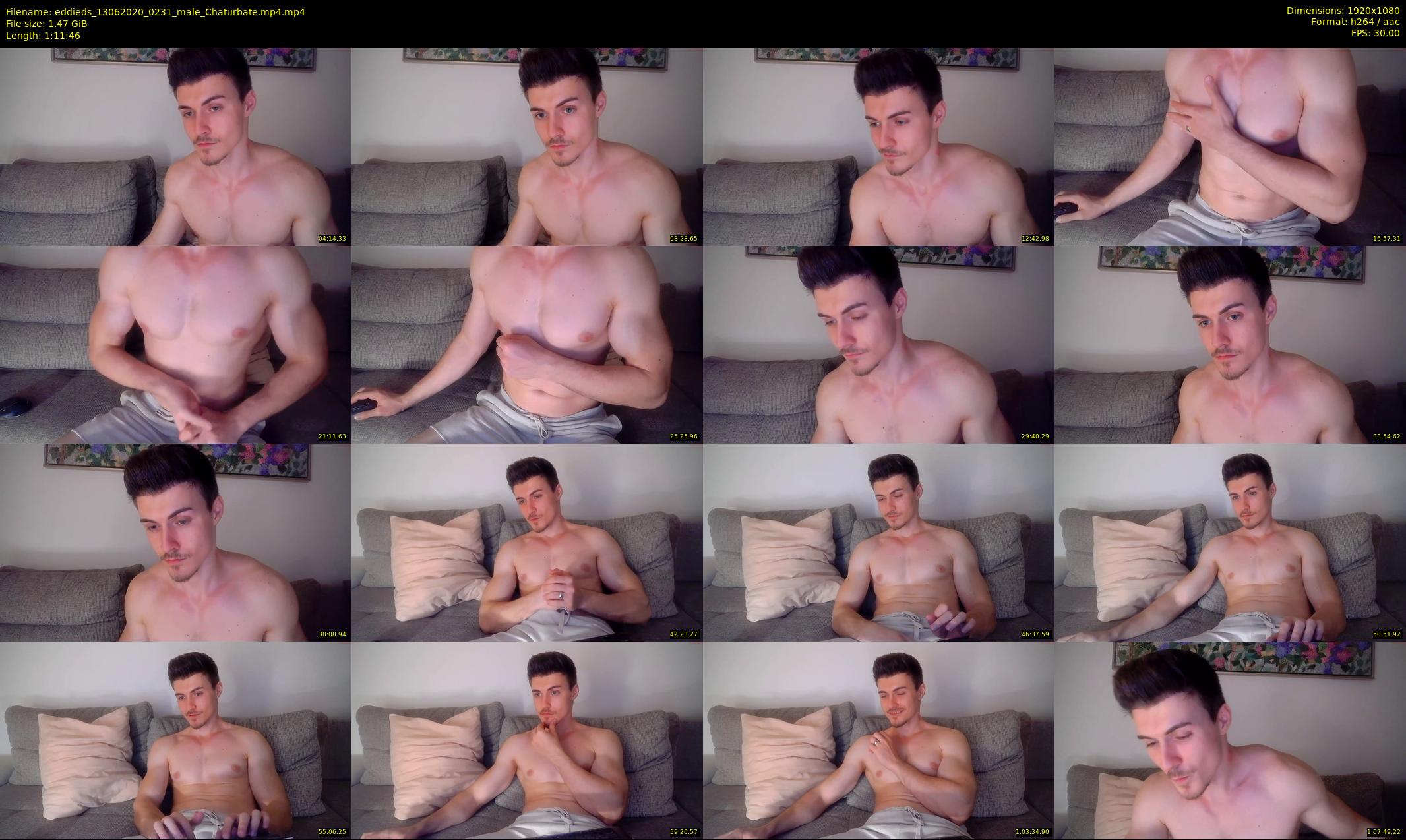 eddieds — 72 minute Chaturbate male cam show recording, 1080p, Jun 13, 2020