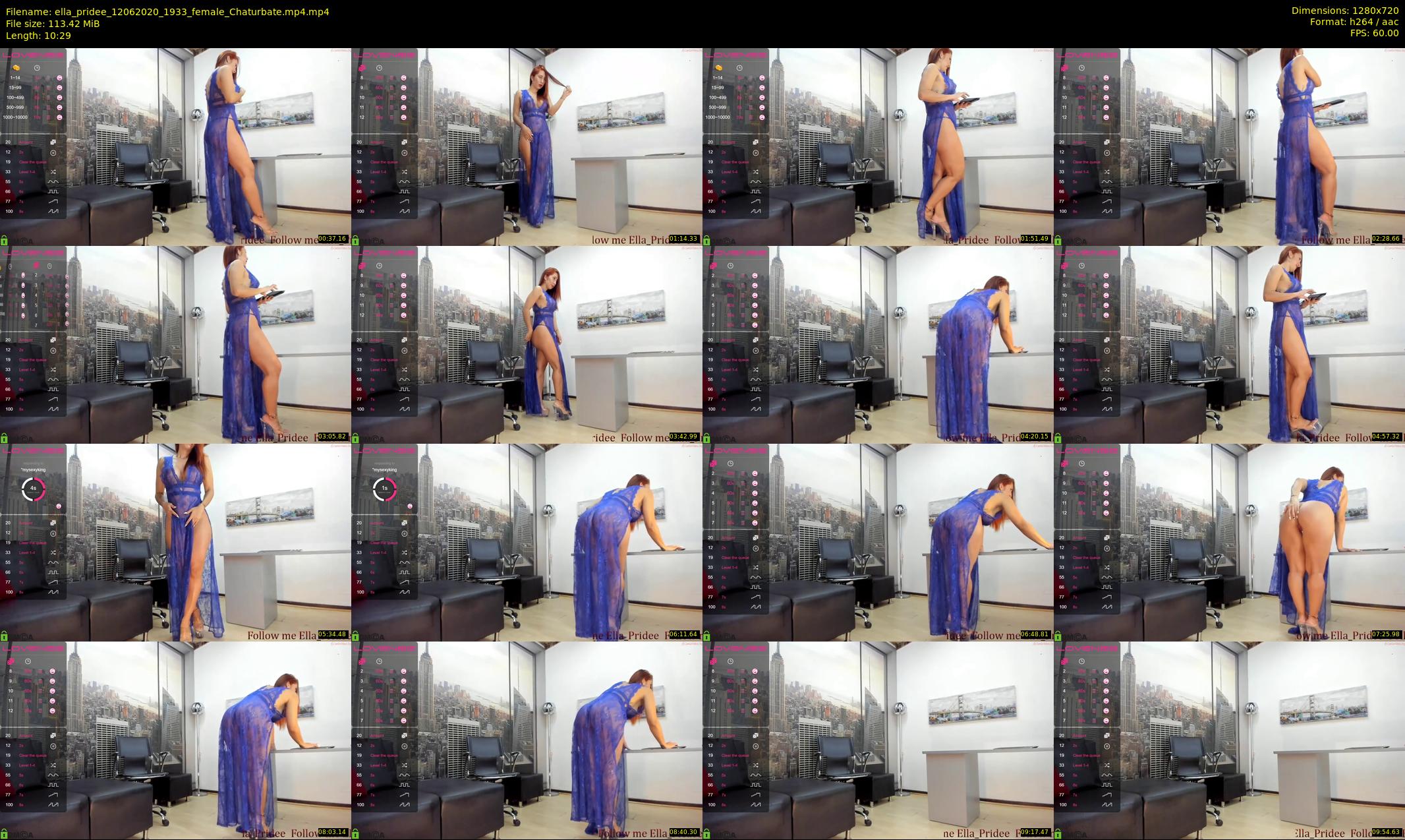 ella_pridee — 11 minute Chaturbate female cam show recording, 720p, Jun 12, 2020