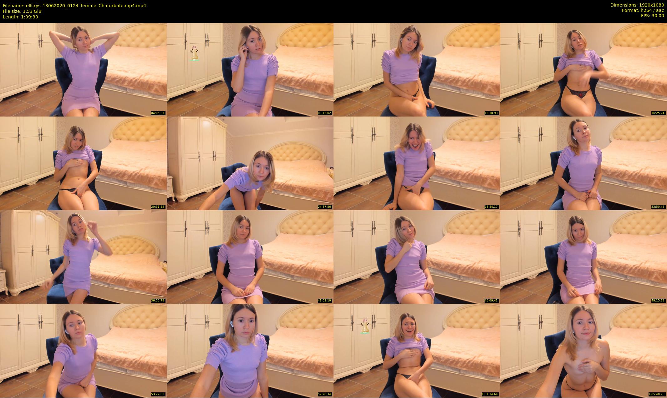 ellcrys — 70 minute Chaturbate couple cam show recording, 1080p, Jun 13, 2020