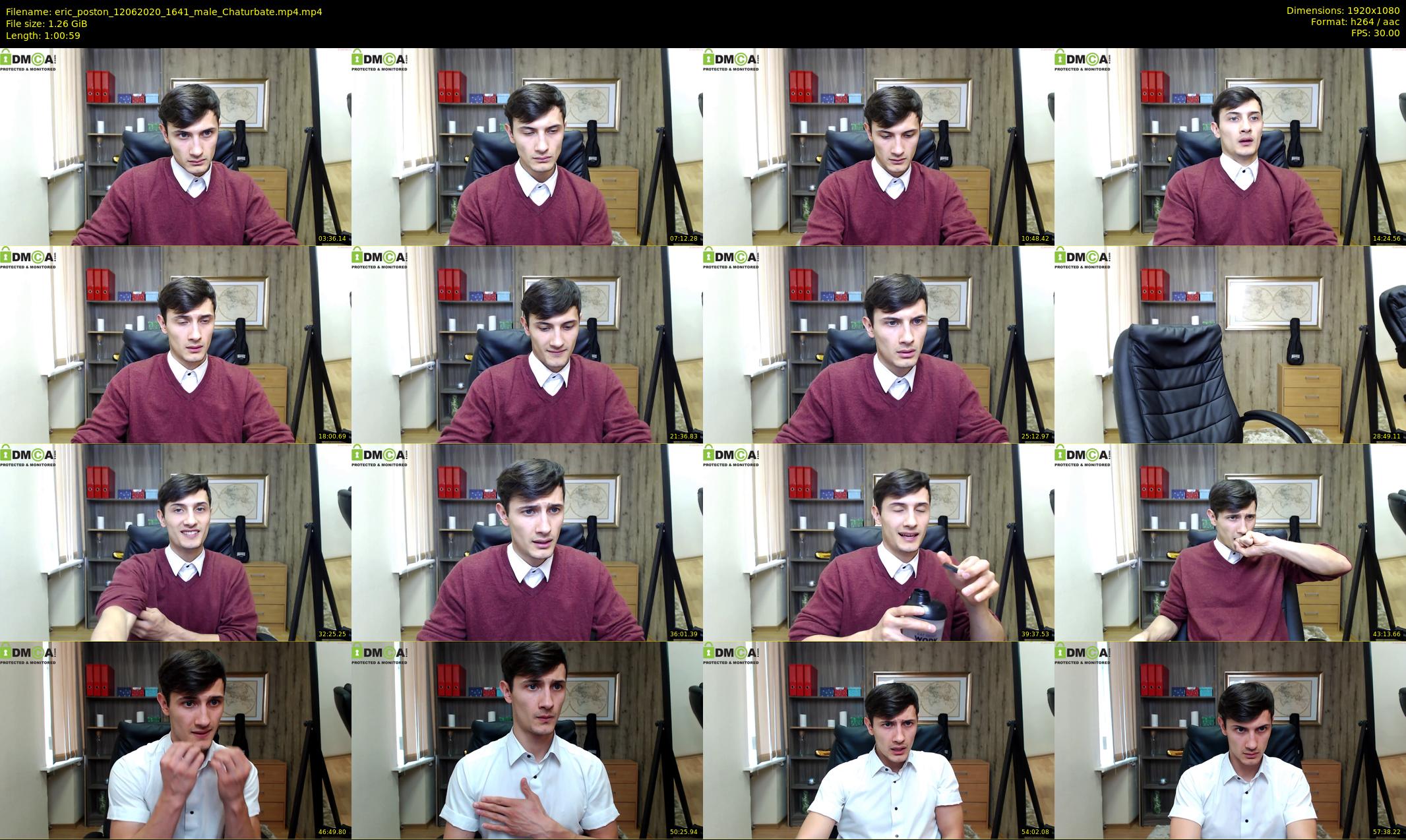 eric_poston — 61 minute Chaturbate male cam show recording, 1080p, Jun 12, 2020