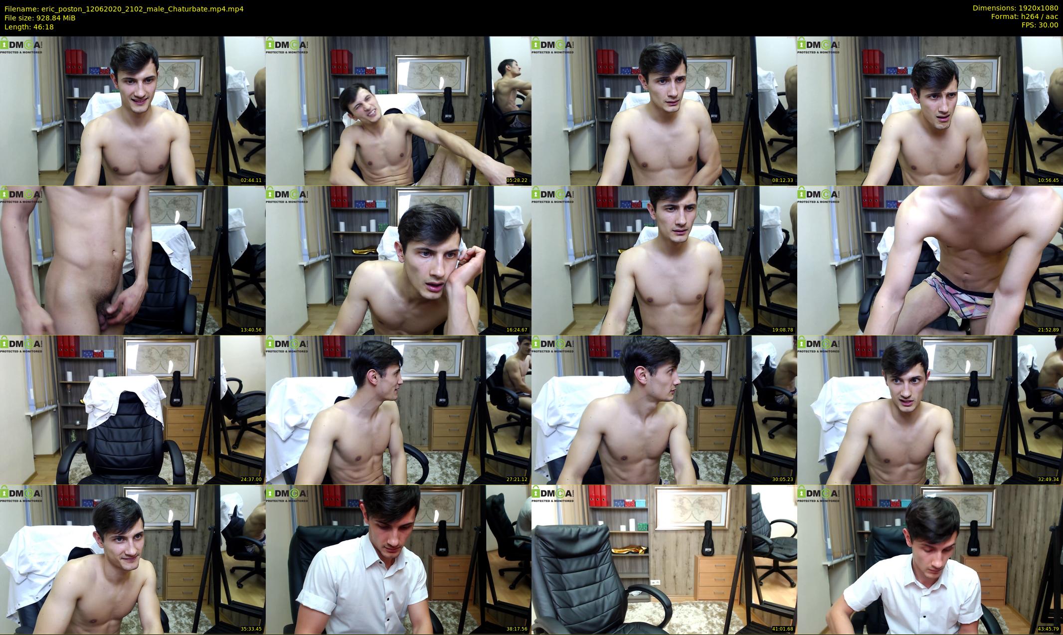 eric_poston — 47 minute Chaturbate male cam show recording, 1080p, Jun 12, 2020