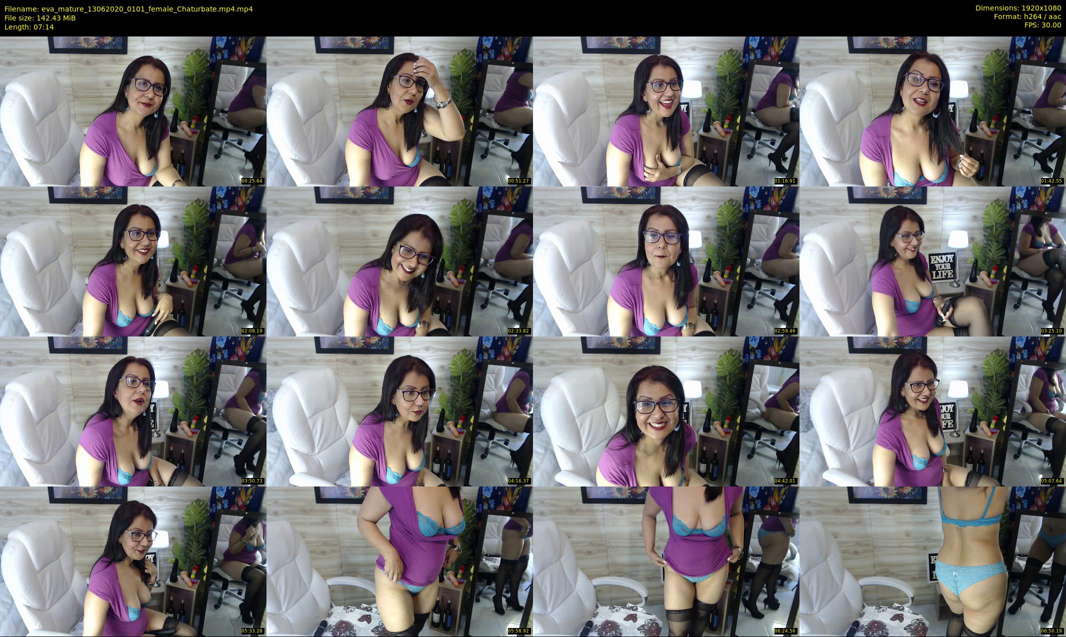 eva_mature — 8 minute Chaturbate female cam show recording, 1080p, Jun 13, 2020