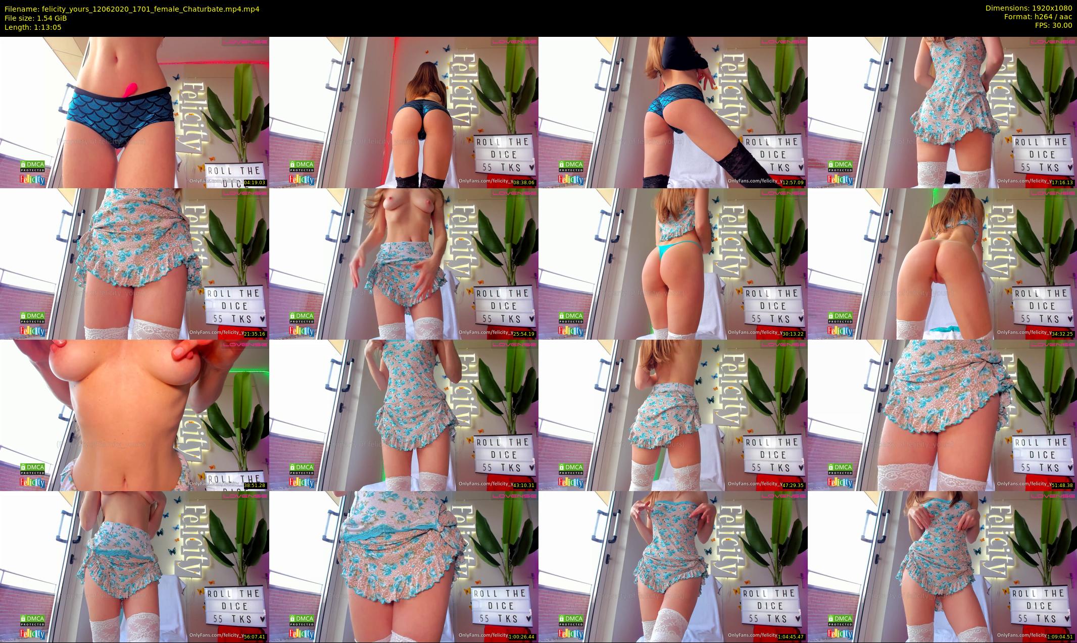 felicity_yours — 74 minute Chaturbate female cam show recording, 1080p, Jun 12, 2020