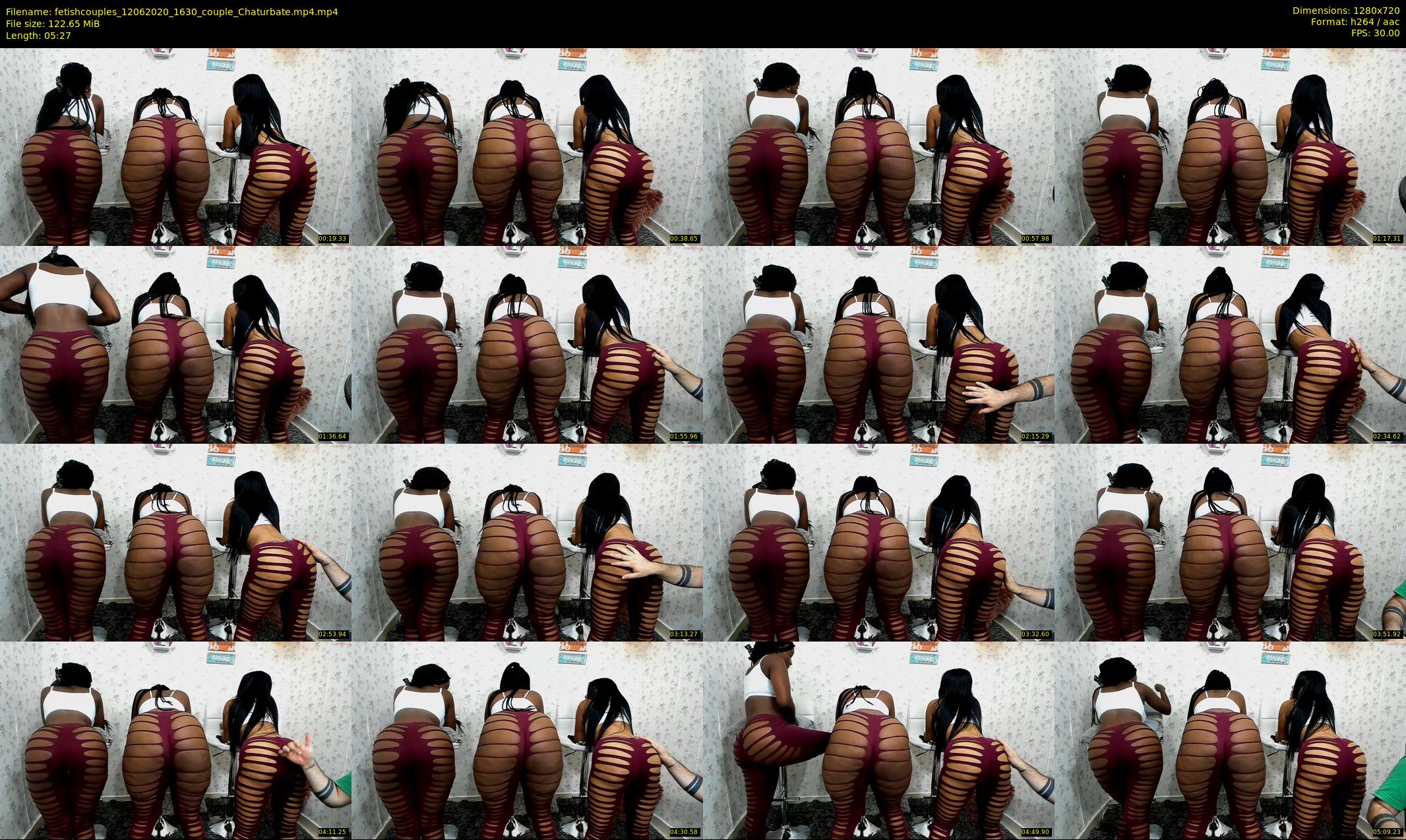 fetishcouples — 6 minute Chaturbate couple cam show recording, 720p, Jun 12, 2020