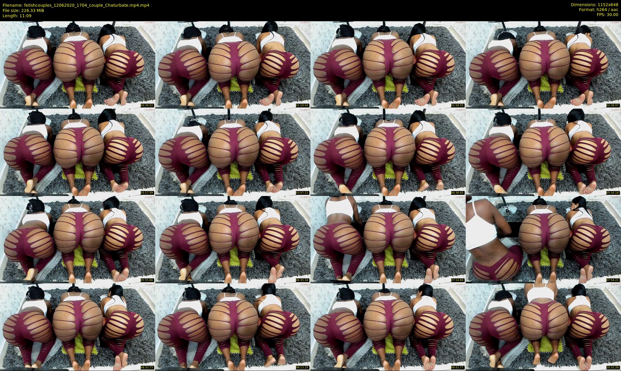 fetishcouples — 12 minute Chaturbate couple cam show recording, 480p, Jun 12, 2020