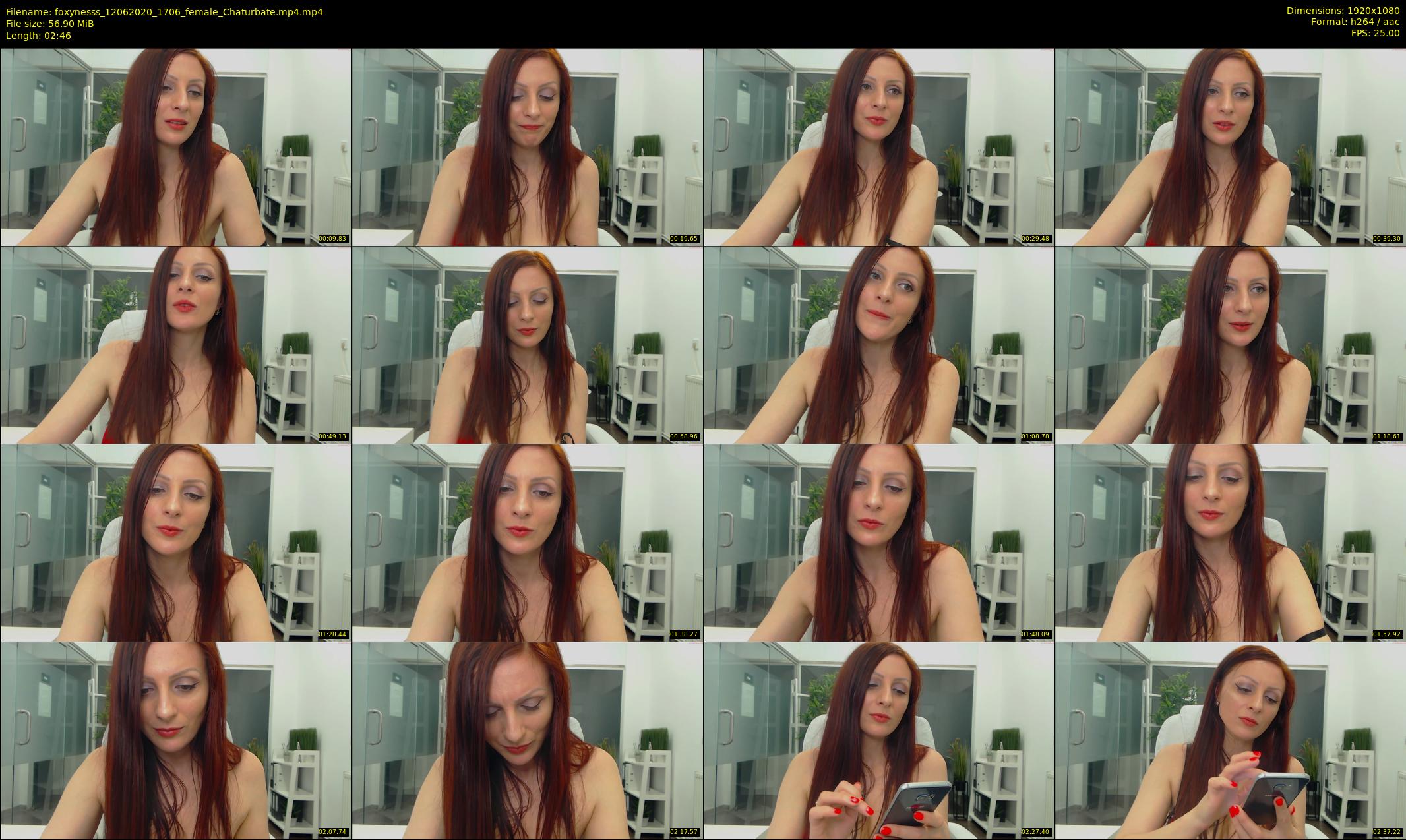 foxynesss — 3 minute Chaturbate female cam show recording, 1080p, Jun 12, 2020