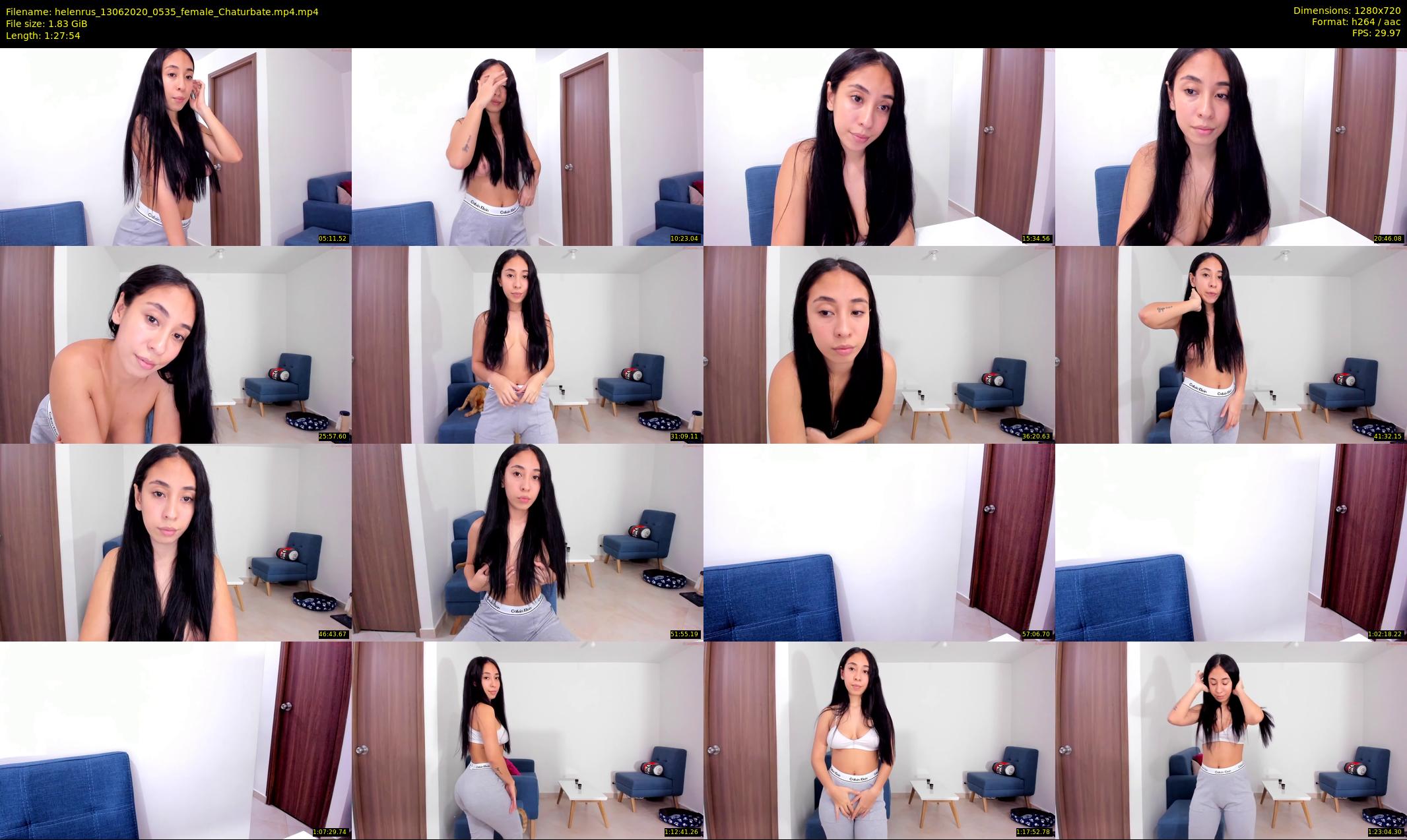 helenrus — 88 minute Chaturbate female cam show recording, 720p, Jun 13, 2020