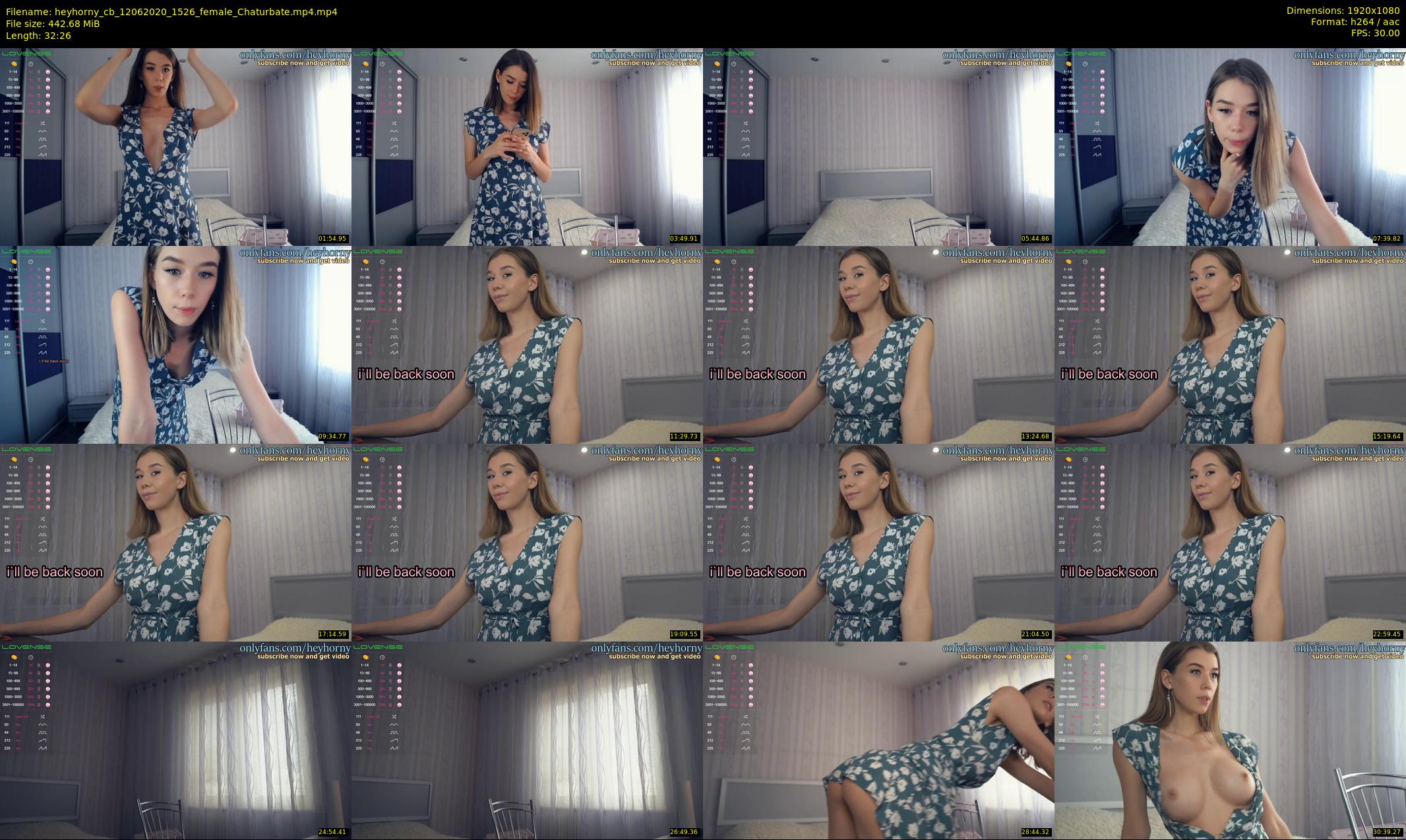 heyhorny_cb — 33 minute Chaturbate couple cam show recording, 1080p, Jun 12, 2020