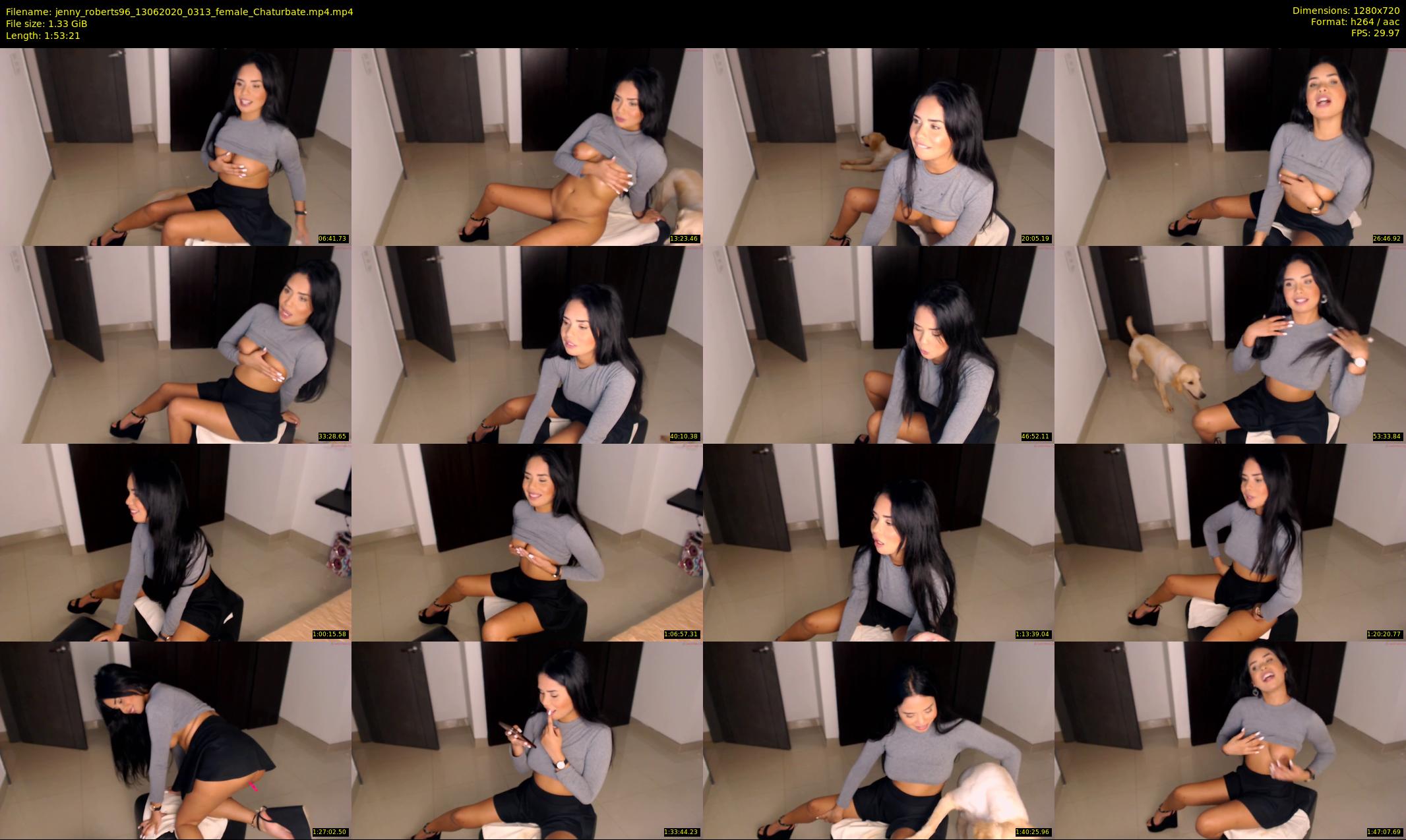 jenny_roberts96 — 114 minute Chaturbate female cam show recording, 720p, Jun 13, 2020