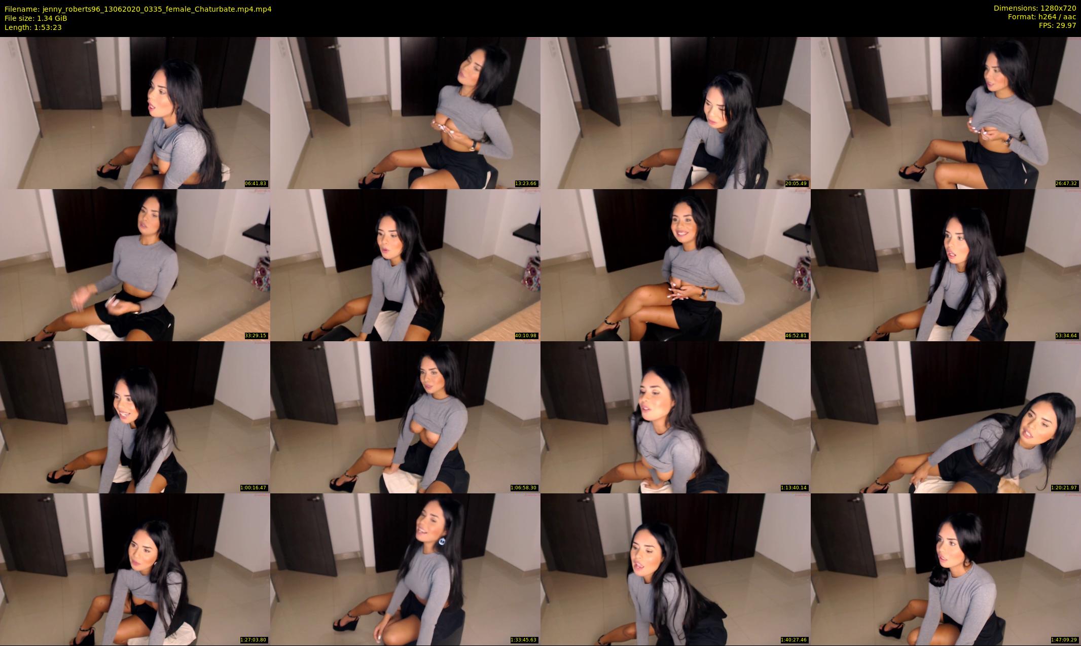 jenny_roberts96 — 114 minute Chaturbate female cam show recording, 720p, Jun 13, 2020