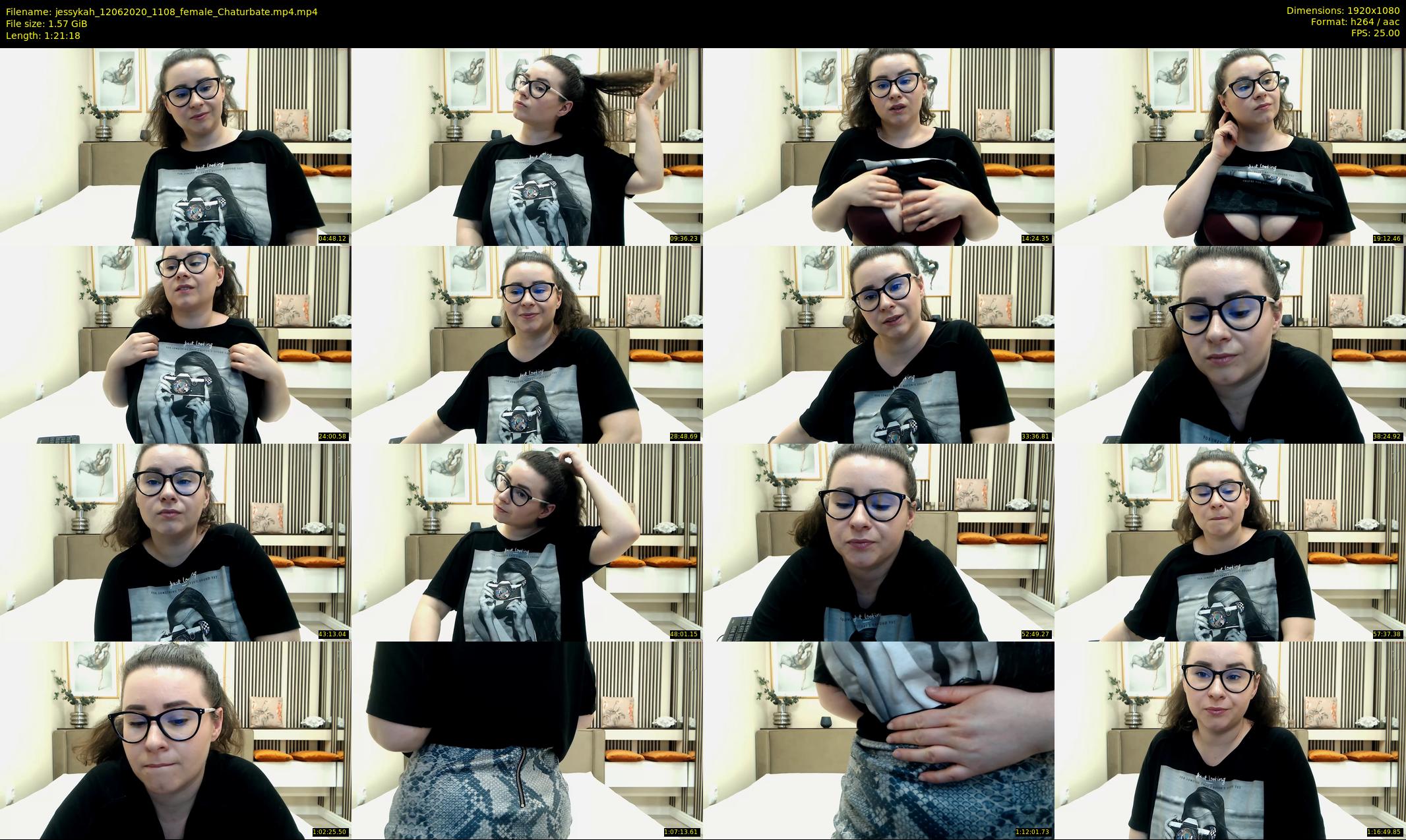 jessykah — 82 minute Chaturbate female cam show recording, 1080p, Jun 12, 2020