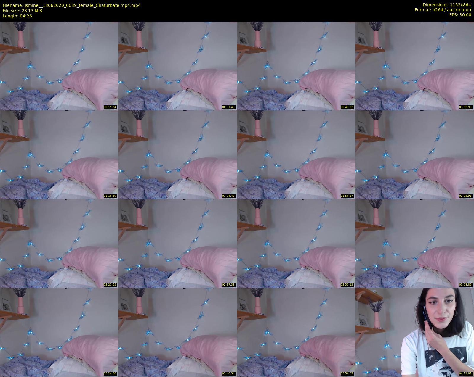 jsmine_ — 5 minute Chaturbate female cam show recording, 720p, Jun 13, 2020