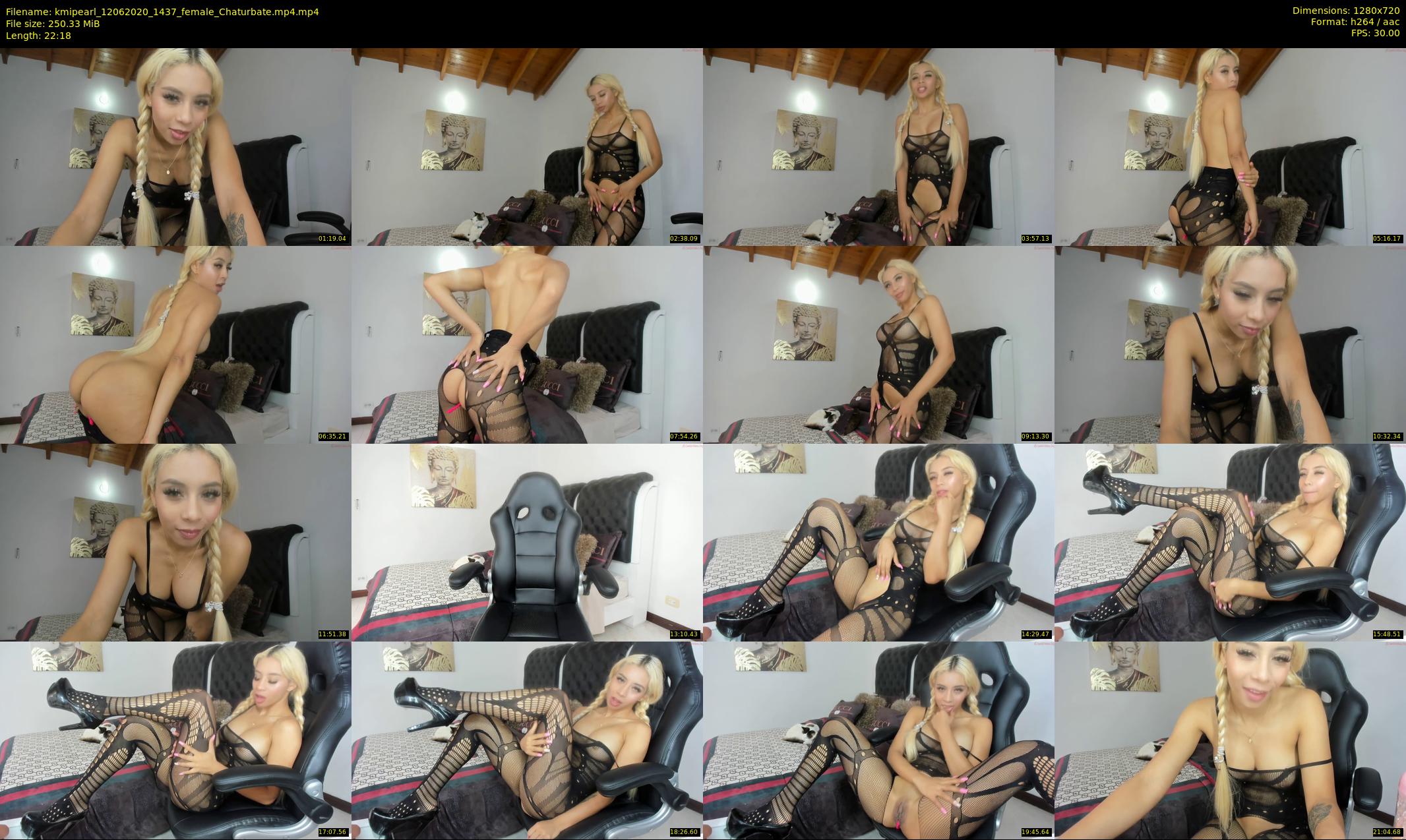 kmipearl — 23 minute Chaturbate female cam show recording, 720p, Jun 12, 2020
