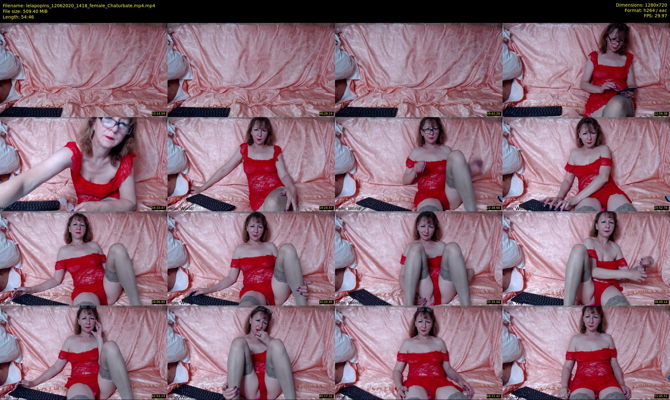lelapopins — 55 minute Chaturbate female cam show recording, 720p, Jun 12, 2020