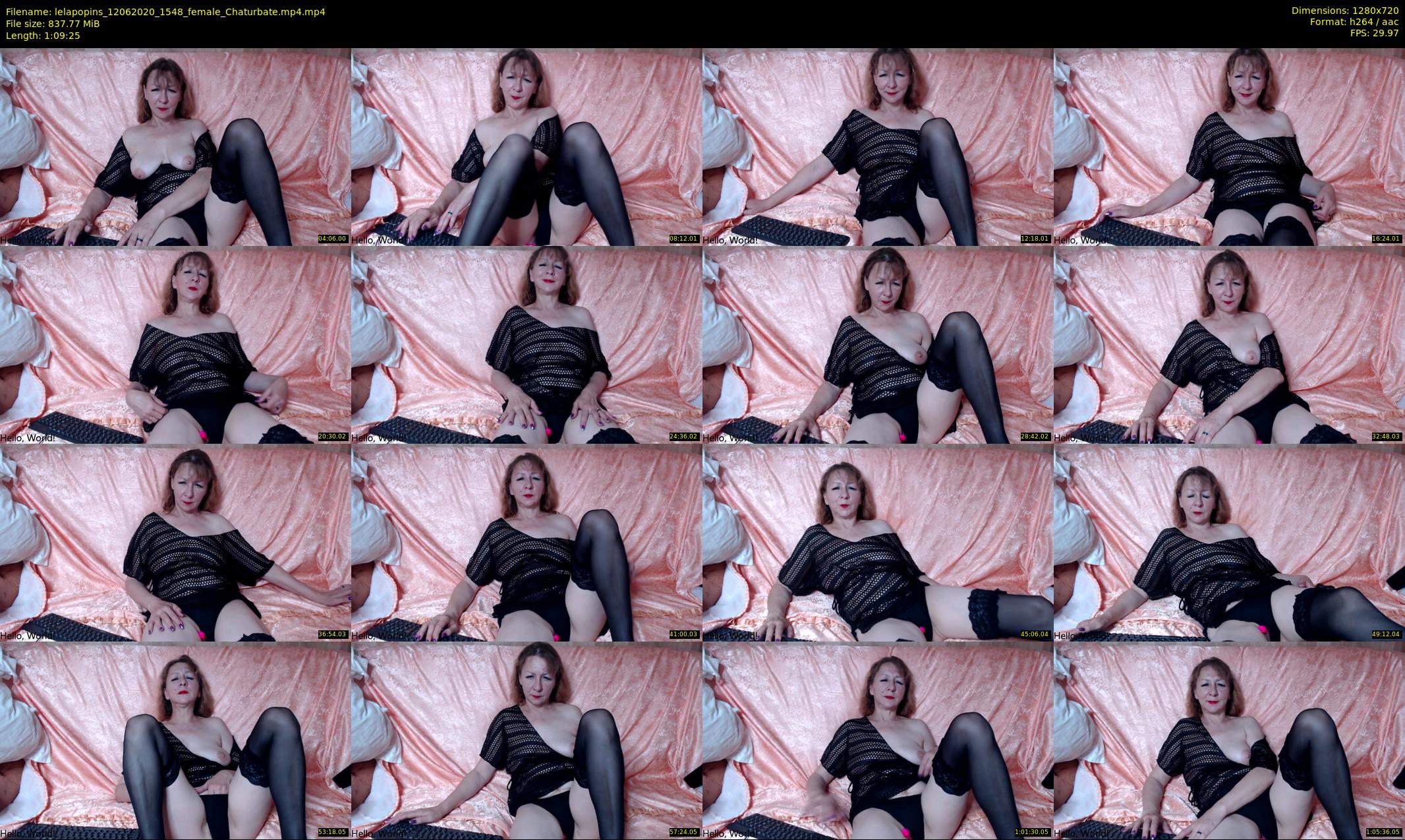 lelapopins — 70 minute Chaturbate female cam show recording, 720p, Jun 12, 2020