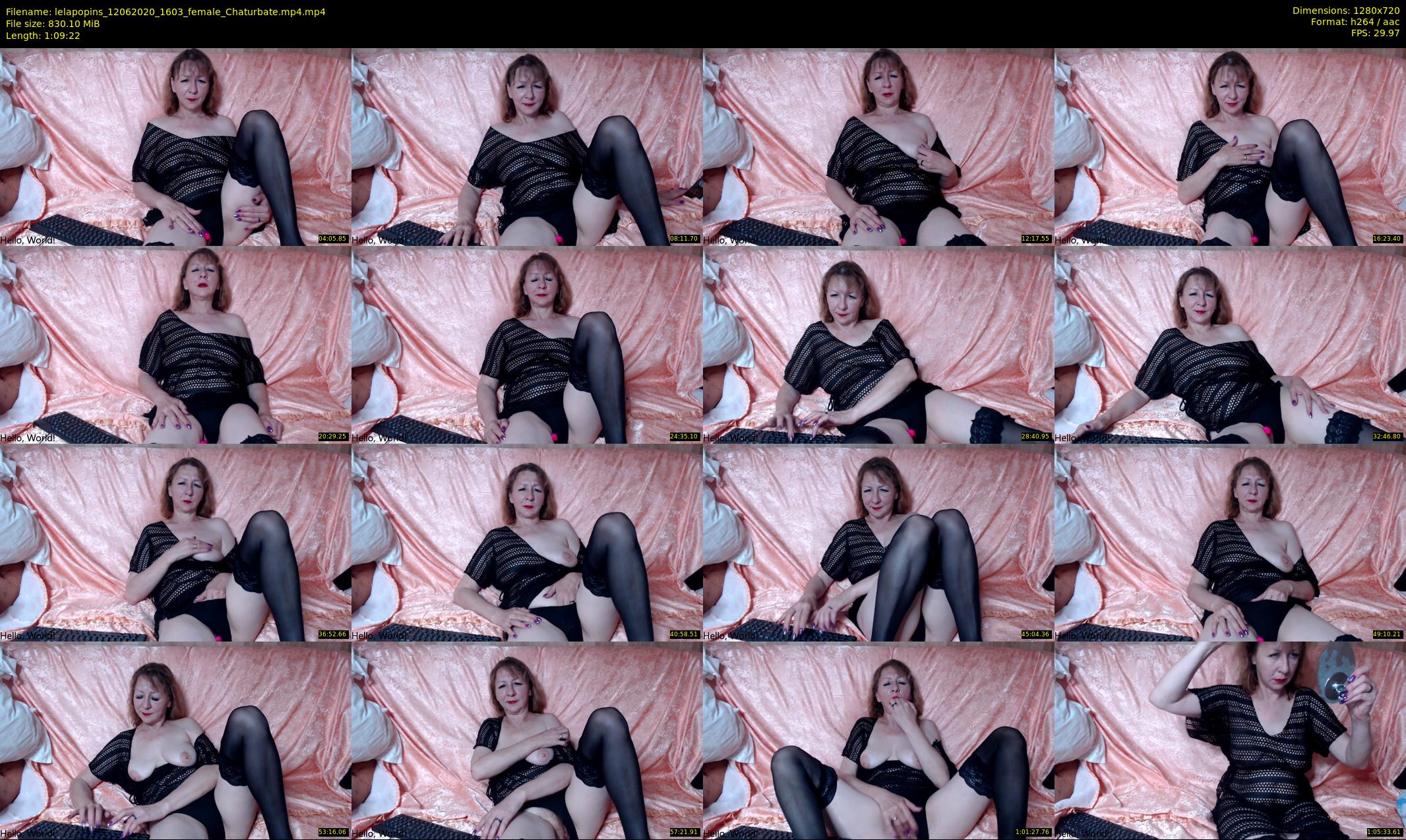 lelapopins — 70 minute Chaturbate female cam show recording, 720p, Jun 12, 2020