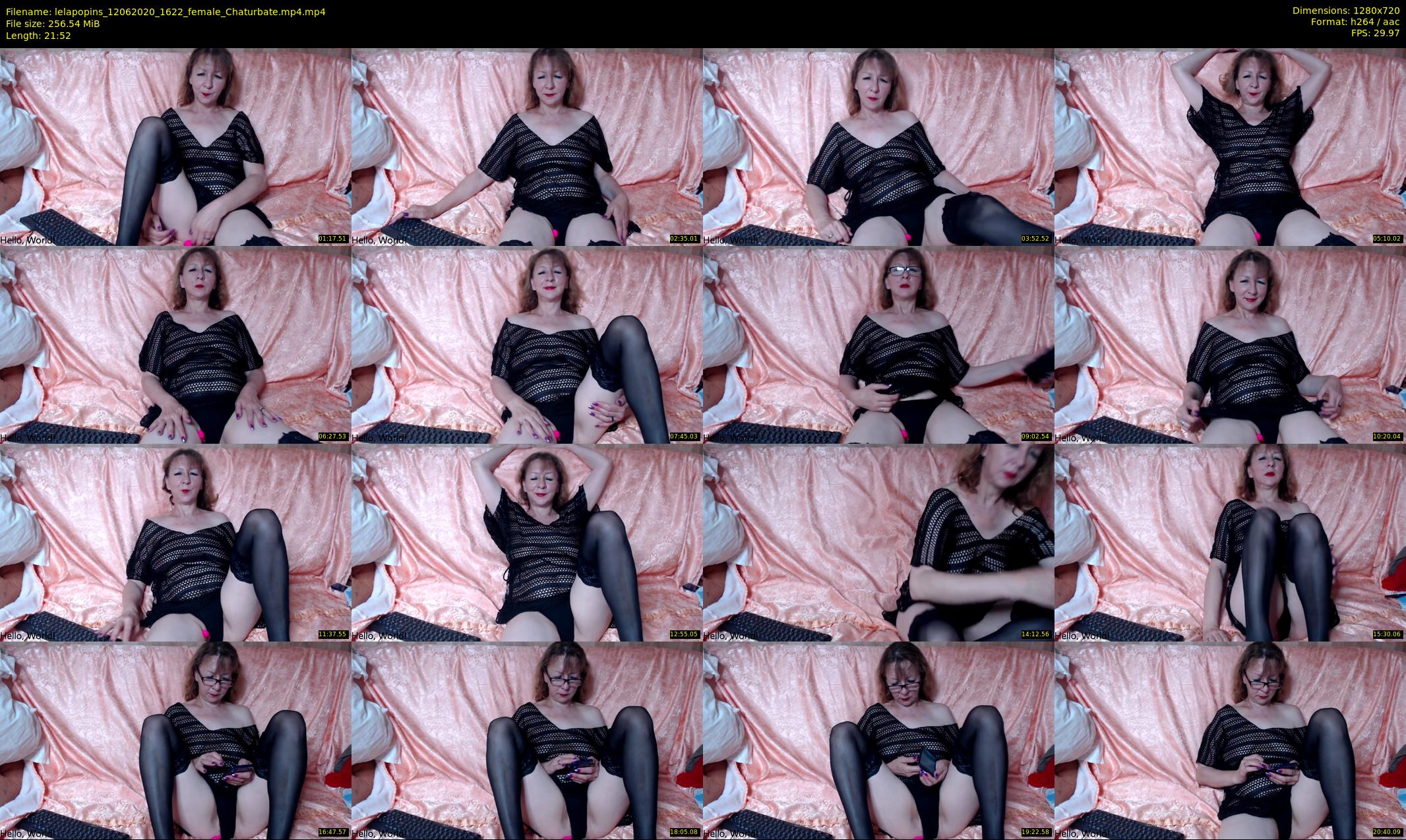 lelapopins — 22 minute Chaturbate female cam show recording, 720p, Jun 12, 2020