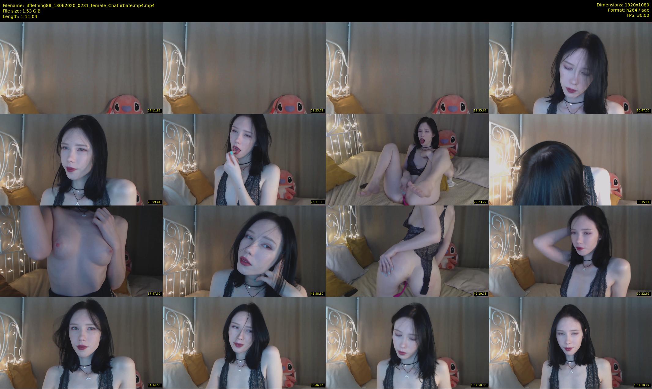 littlething88 — 72 minute Chaturbate female cam show recording, 1080p, Jun 13, 2020
