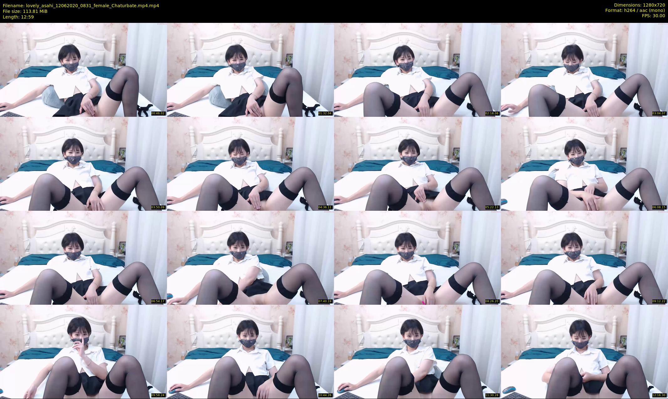 lovely_asahi — 13 minute Chaturbate female cam show recording, 720p, Jun 12, 2020