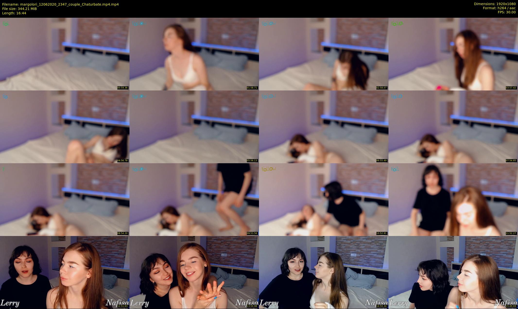 margolori — 17 minute Chaturbate couple cam show recording, 1080p, Jun 12, 2020