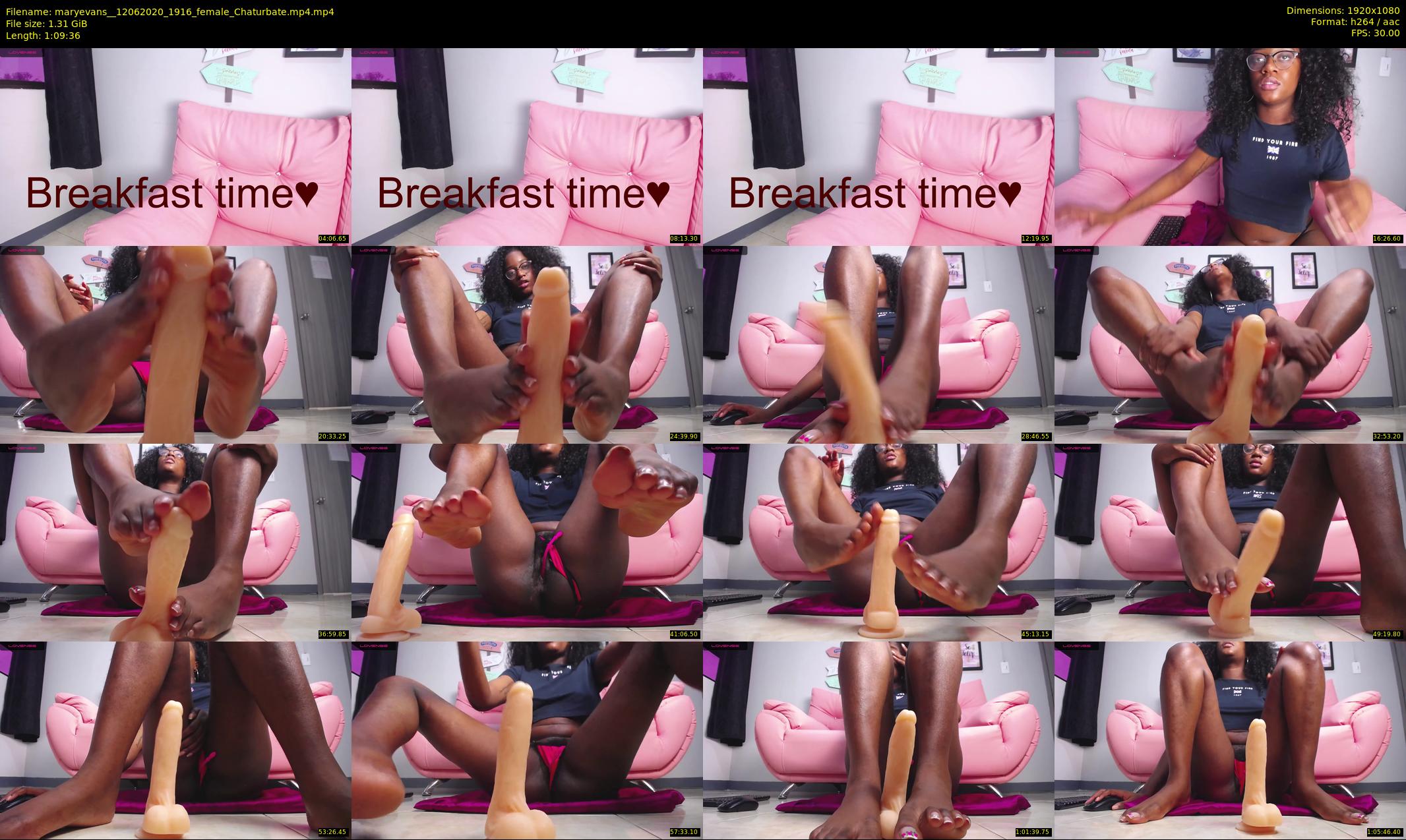 maryevans_ — 70 minute Chaturbate female cam show recording, 1080p, Jun 12, 2020