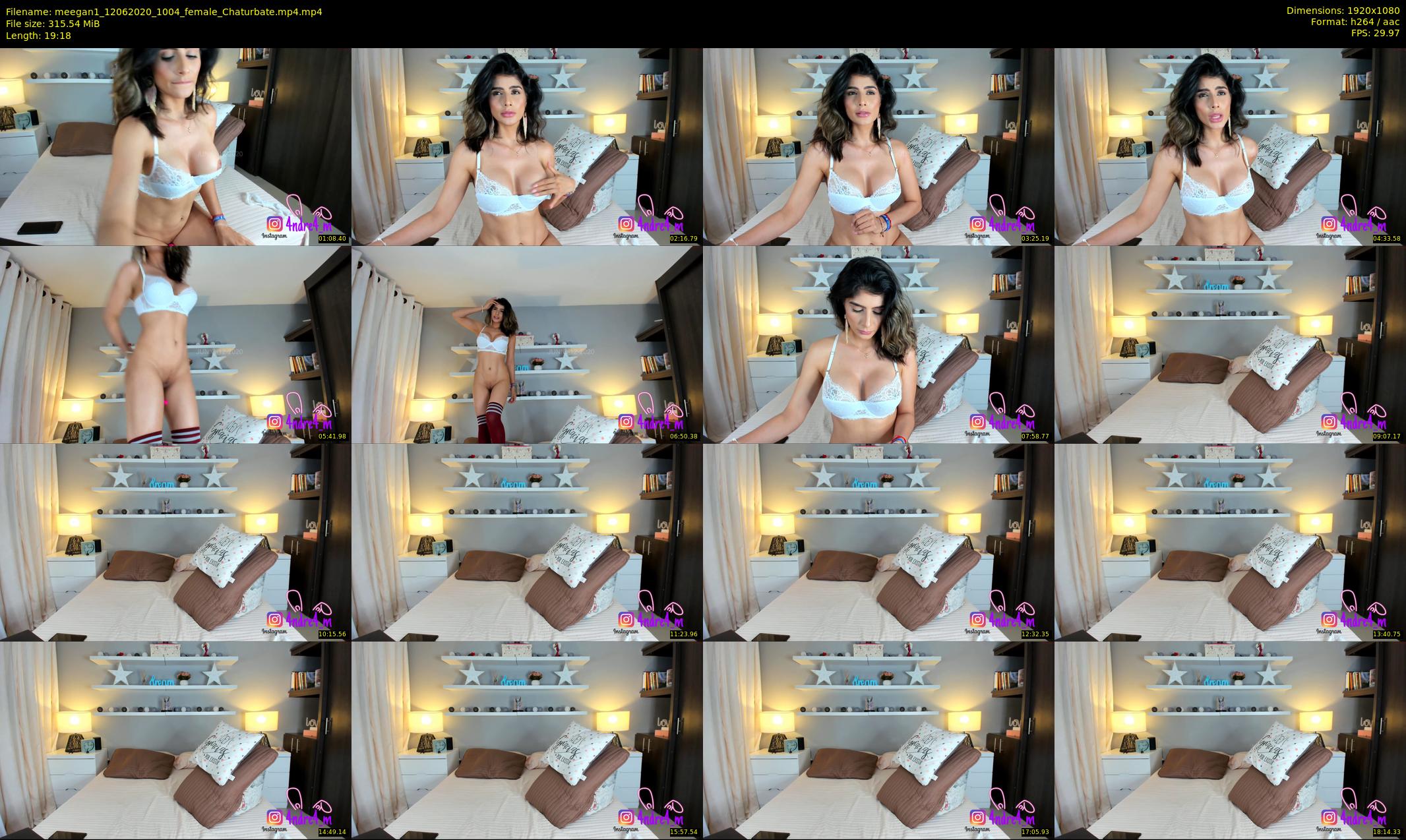 meegan1 — 20 minute Chaturbate female cam show recording, 1080p, Jun 12, 2020