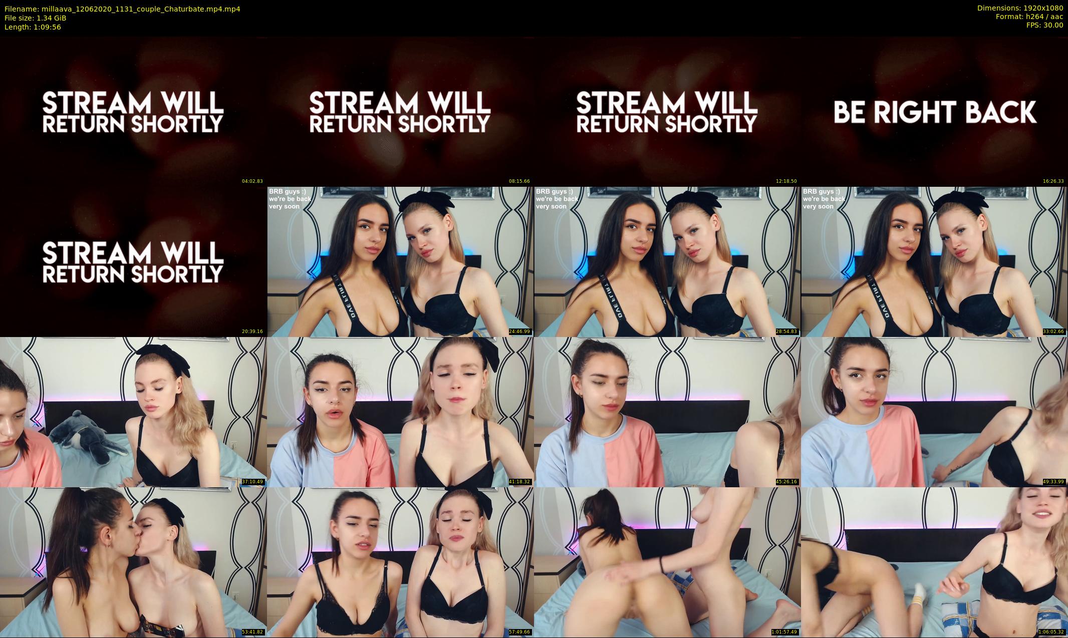 millaava — 70 minute Chaturbate female cam show recording, 1080p, Jun 12, 2020