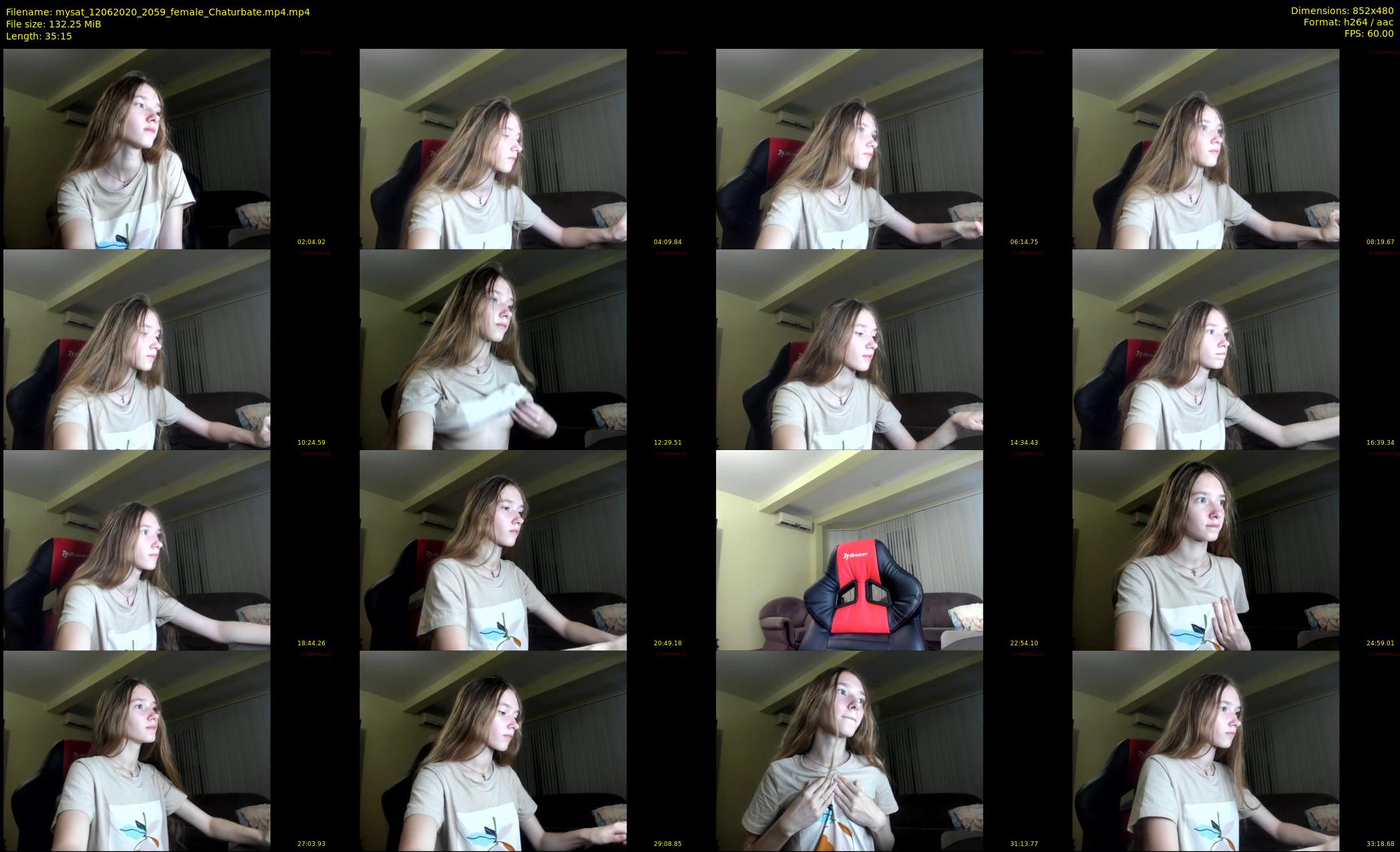 mysat — 36 minute Chaturbate female cam show recording, 480p, Jun 12, 2020