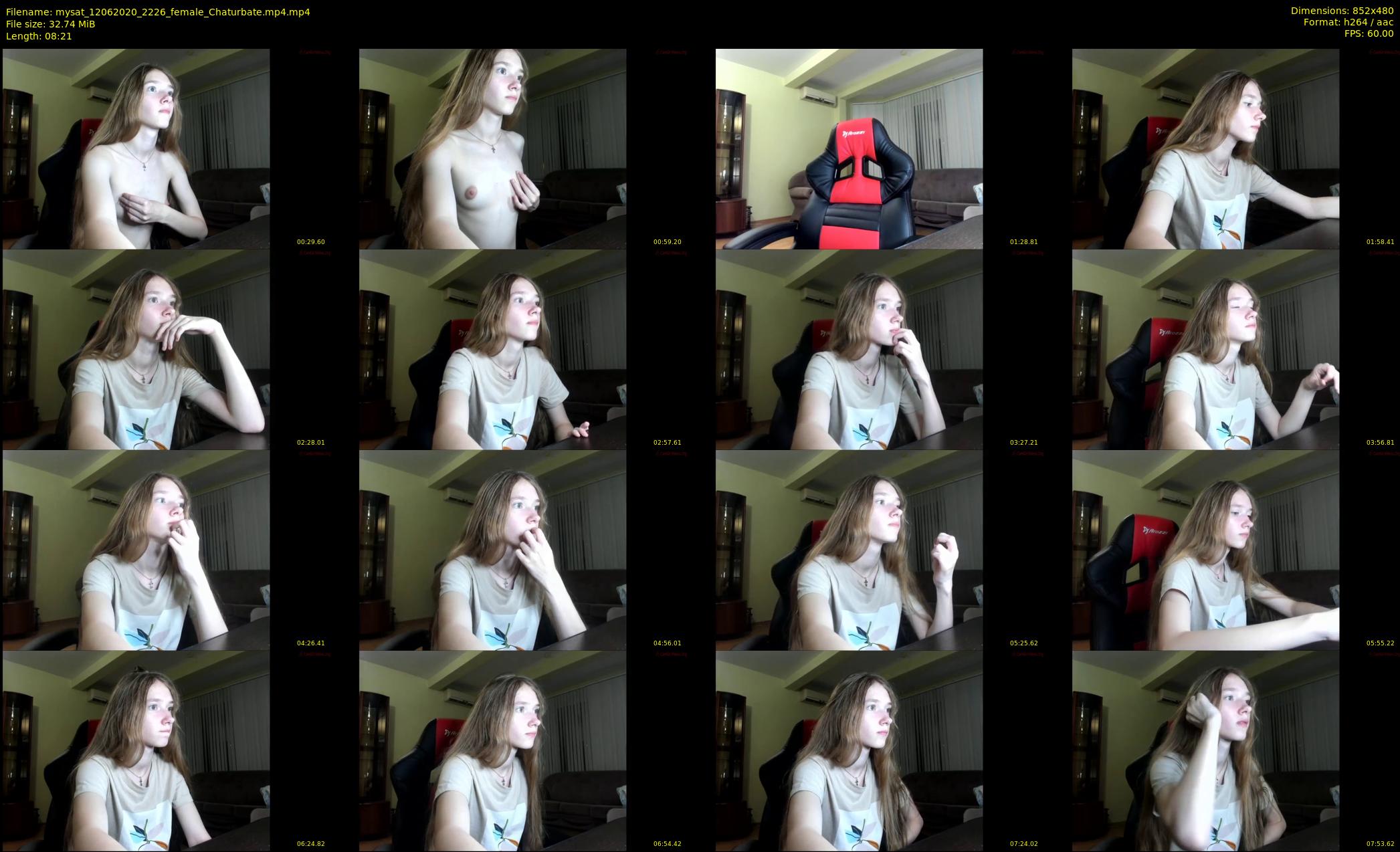 mysat — 9 minute Chaturbate female cam show recording, 480p, Jun 12, 2020