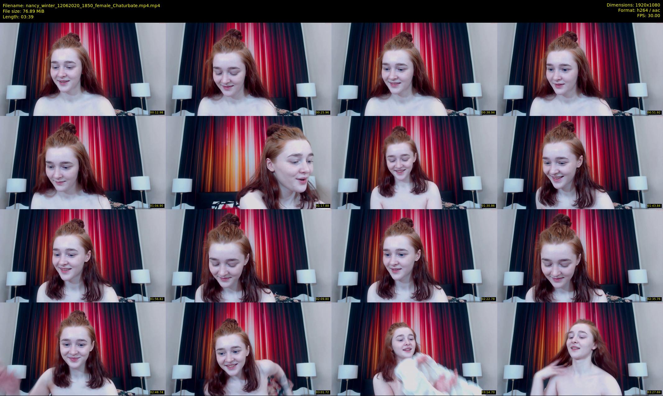 nancy_winter — 4 minute Chaturbate female cam show recording, 1080p, Jun 12, 2020