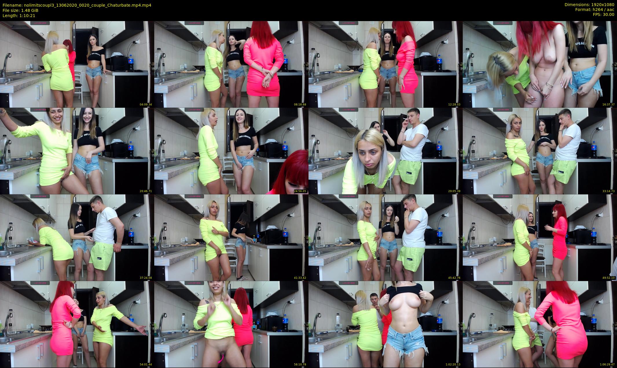 nolimitscoupl3 — 71 minute Chaturbate couple cam show recording, 1080p, Jun 13, 2020