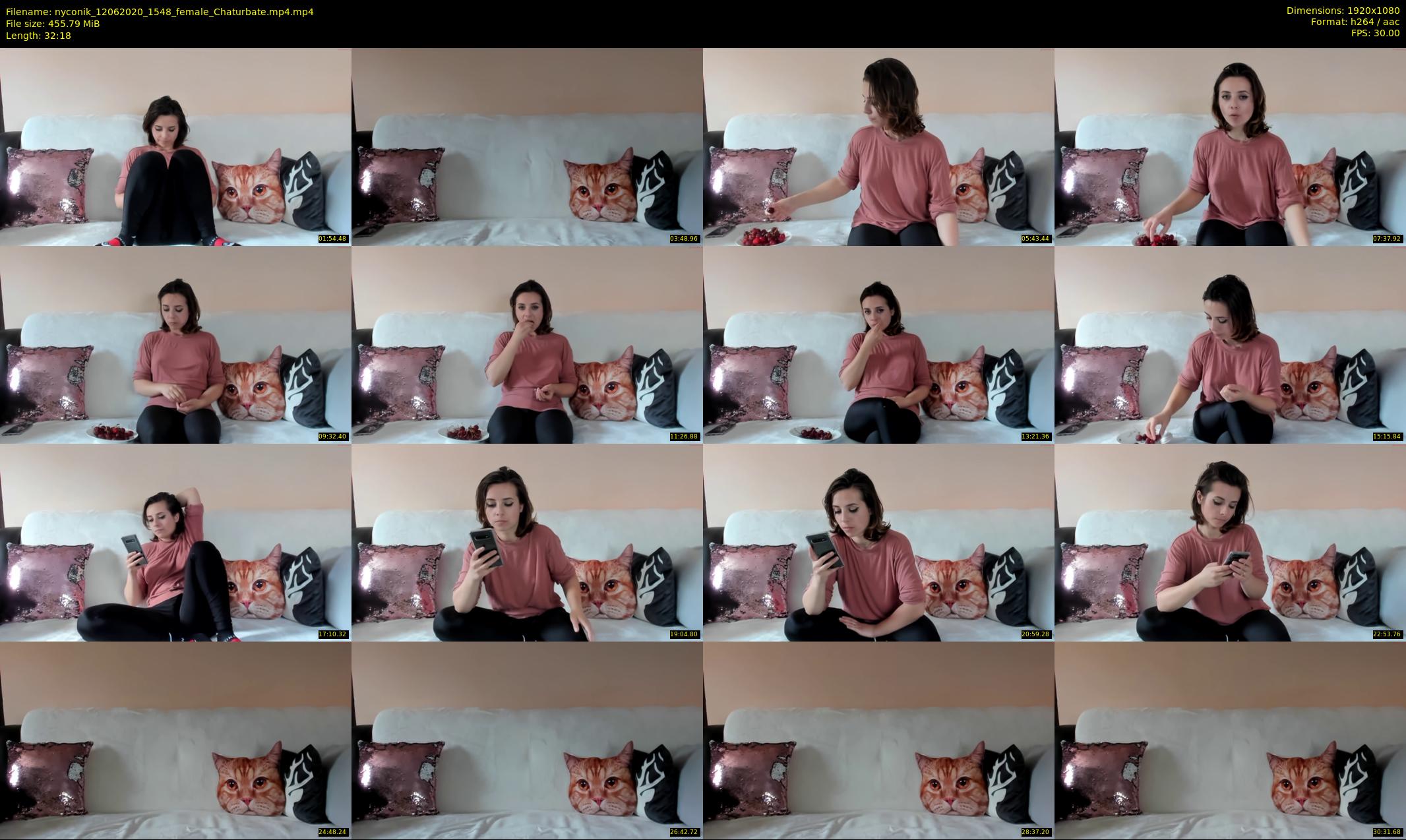 nyconik — 33 minute Chaturbate female cam show recording, 1080p, Jun 12, 2020
