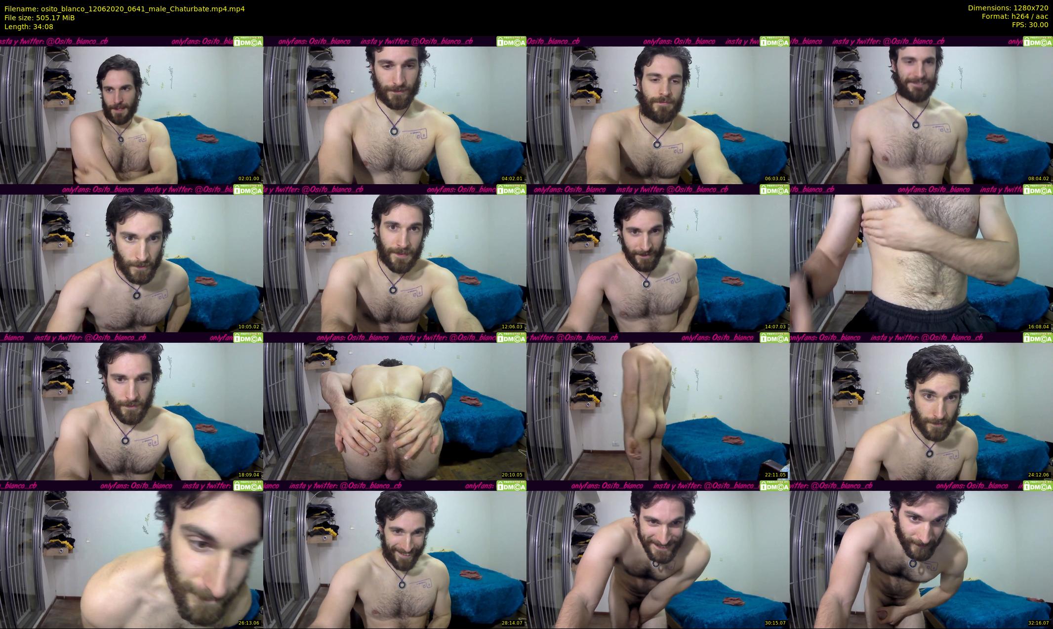 osito_blanco — 35 minute Chaturbate male cam show recording, 720p, Jun 12, 2020