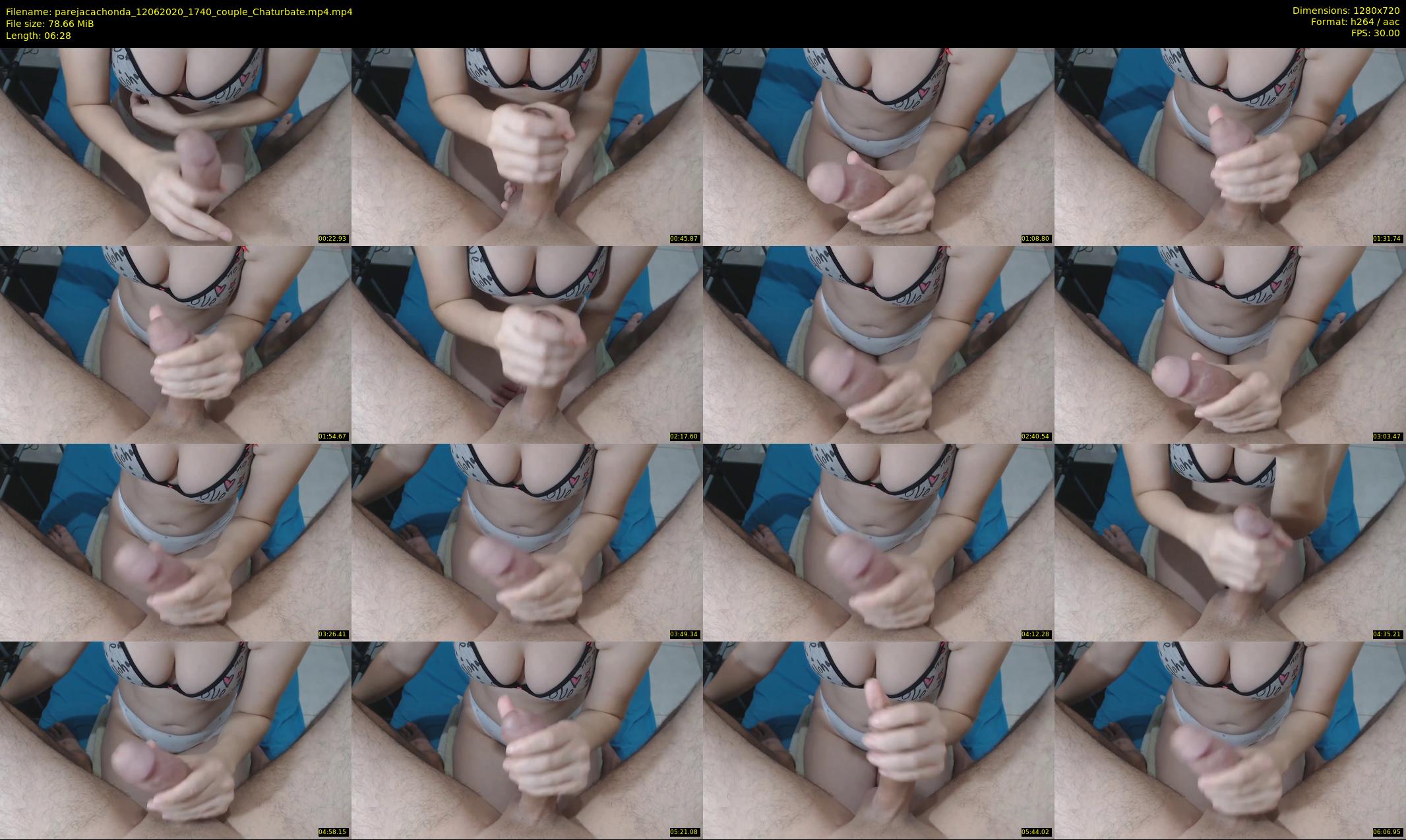 parejacachonda — 7 minute Chaturbate couple cam show recording, 720p, Jun 12, 2020