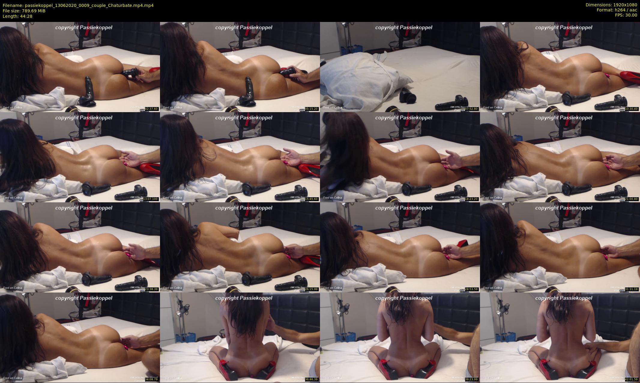 passiekoppel — 45 minute Chaturbate couple cam show recording, 1080p, Jun 13, 2020