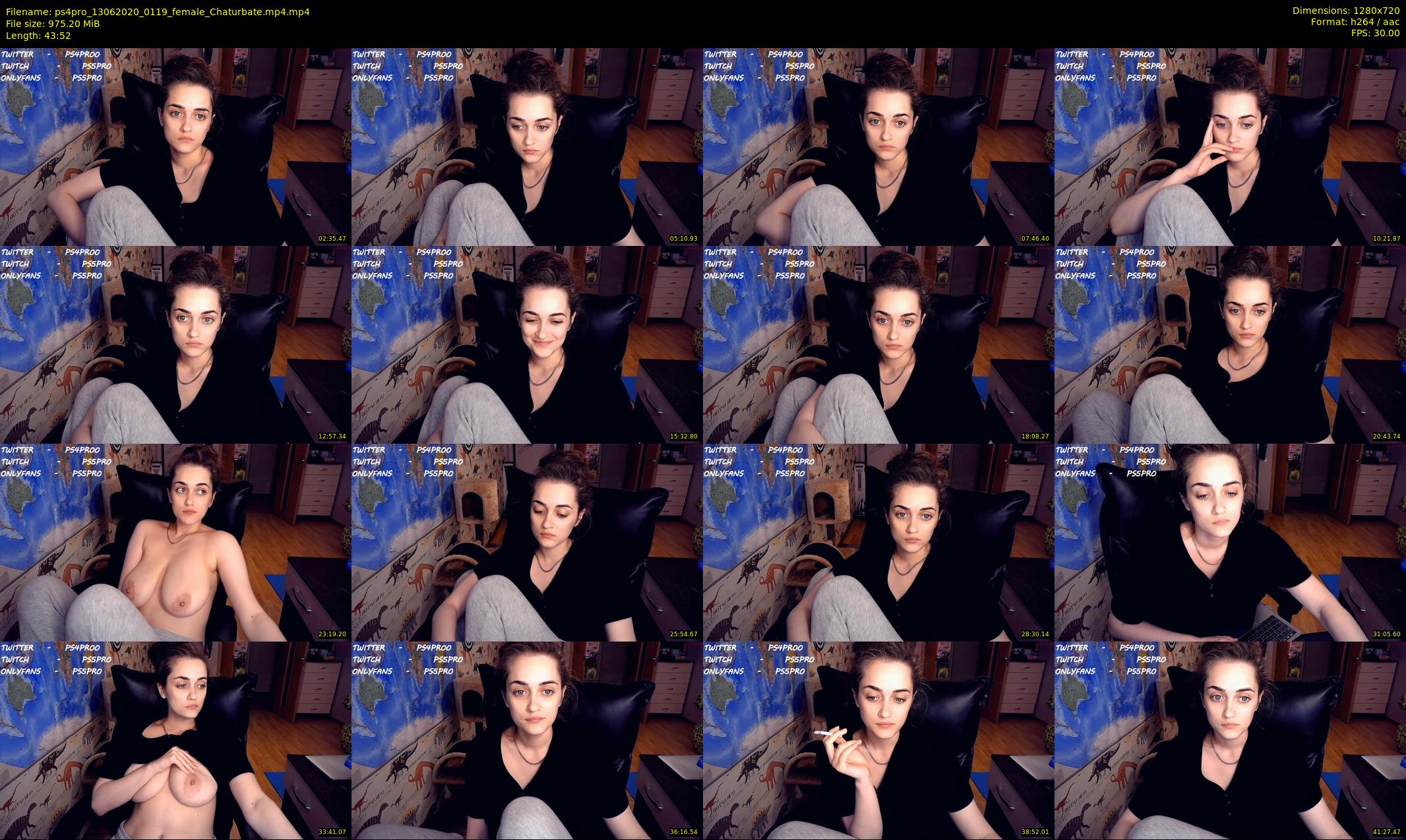 ps4pro — 44 minute Chaturbate female cam show recording, 720p, Jun 13, 2020