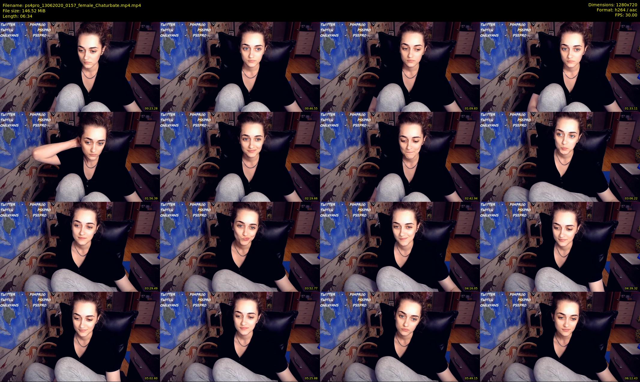 ps4pro — 7 minute Chaturbate female cam show recording, 720p, Jun 13, 2020