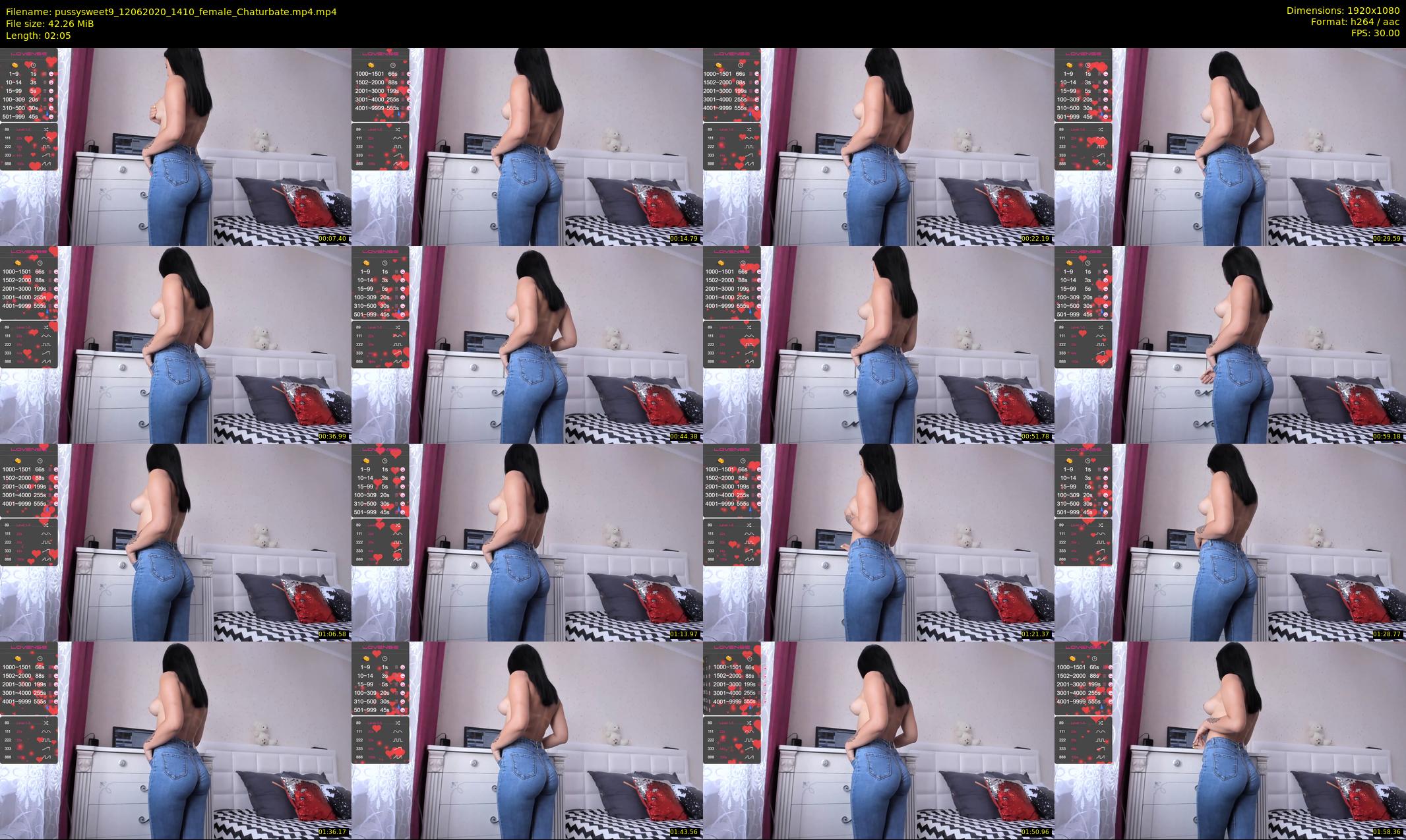 pussysweet9 — 3 minute Chaturbate female cam show recording, 1080p, Jun 12, 2020