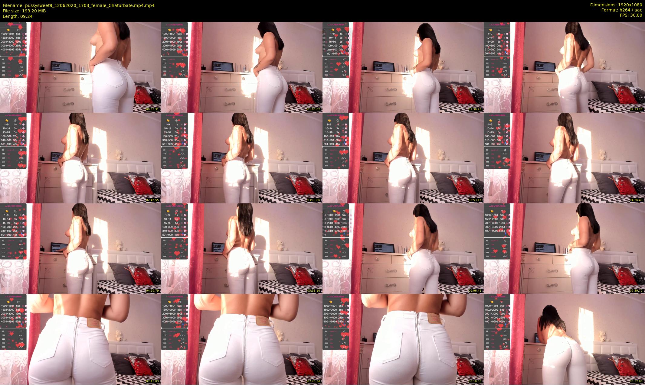 pussysweet9 — 10 minute Chaturbate female cam show recording, 1080p, Jun 12, 2020