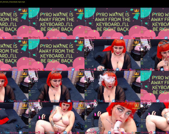 pyrowayne — 54 minute Chaturbate female cam show recording, 720p, Jun 13, 2020