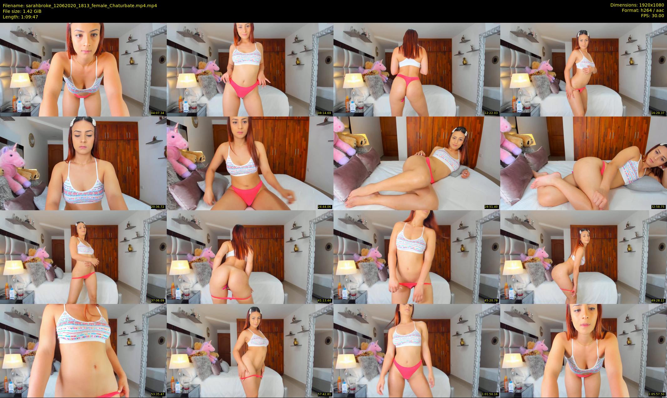 sarahbroke — 70 minute Chaturbate female cam show recording, 1080p, Jun 12, 2020