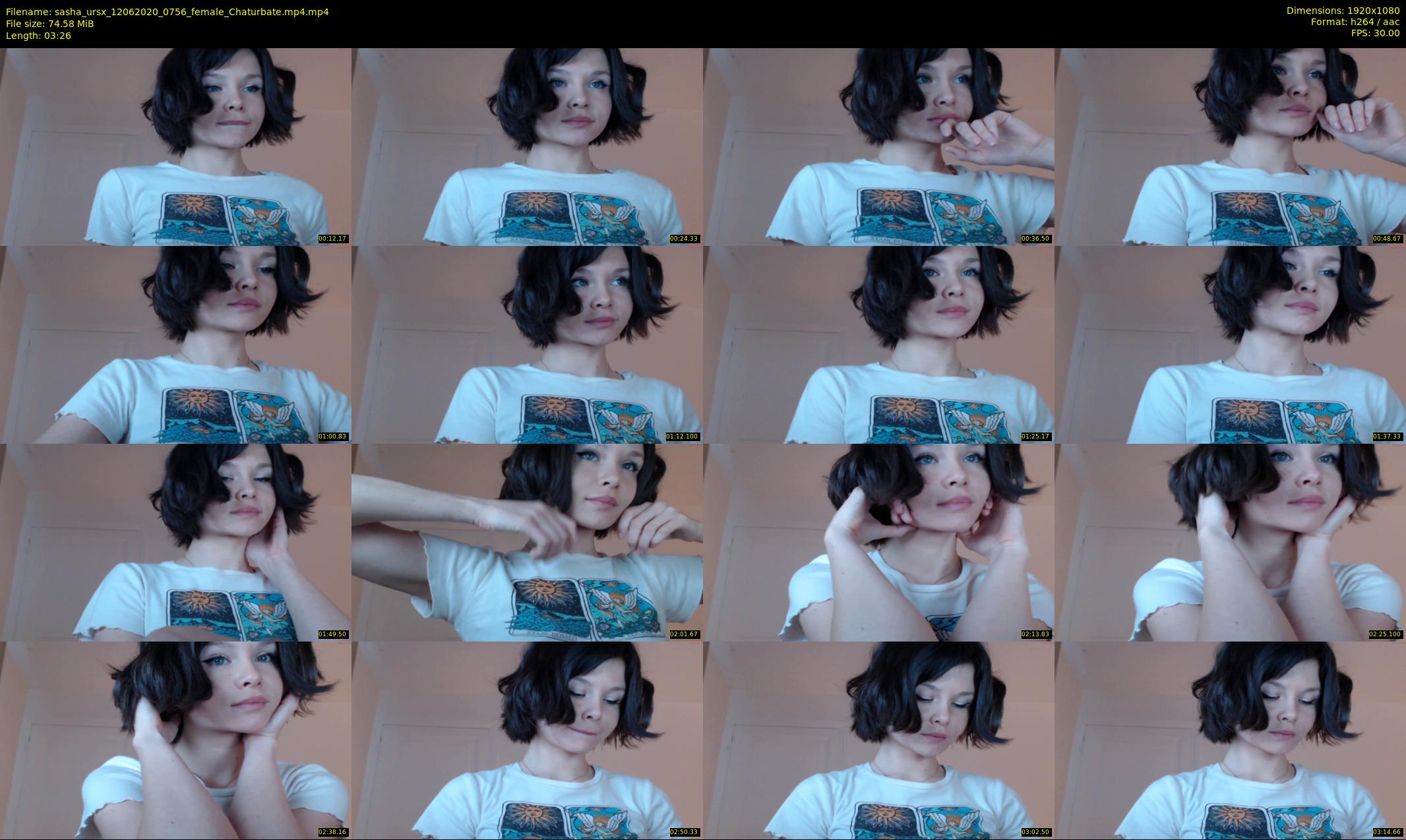 sasha_ursx — 4 minute Chaturbate female cam show recording, 1080p, Jun 12, 2020