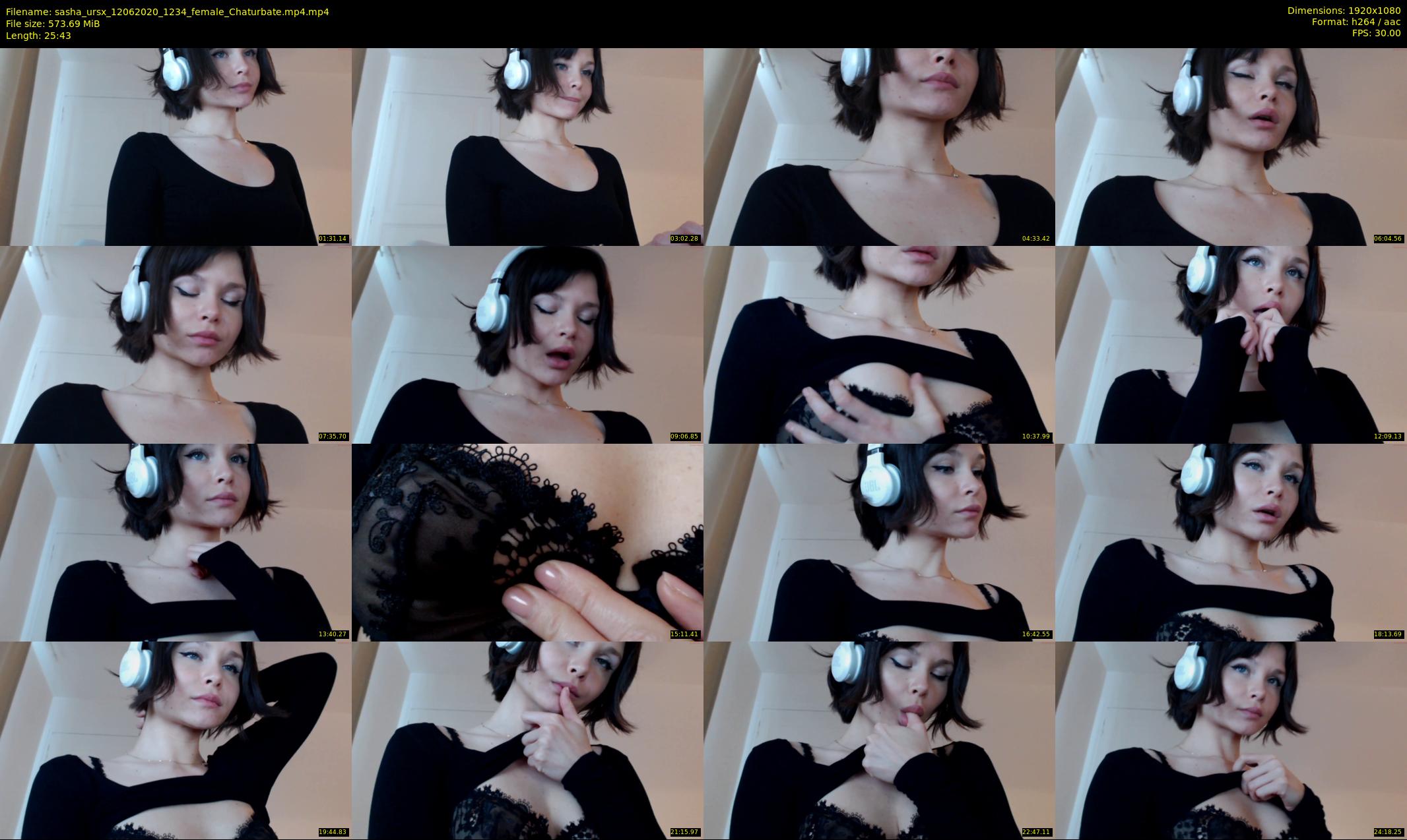 sasha_ursx — 26 minute Chaturbate female cam show recording, 1080p, Jun 12, 2020